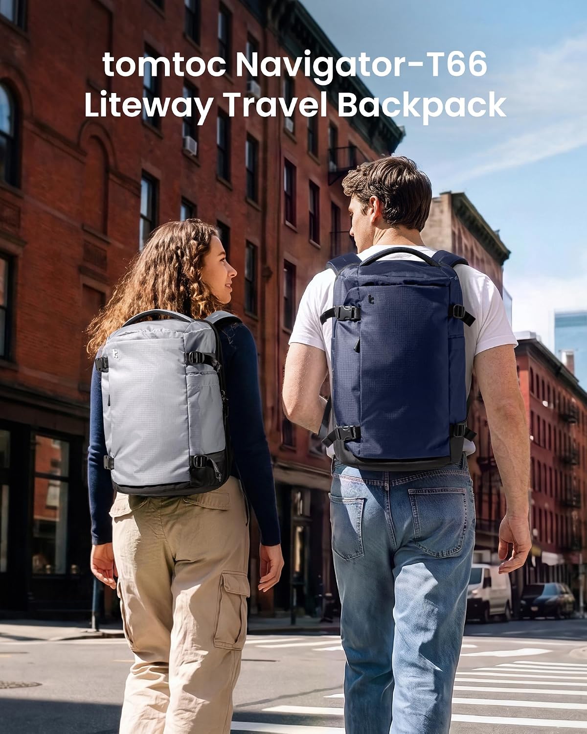 MOCHILA DE VIAJE TOMTOC TRAVEL BACKPACK 40L TSA FRIENDLY - 2