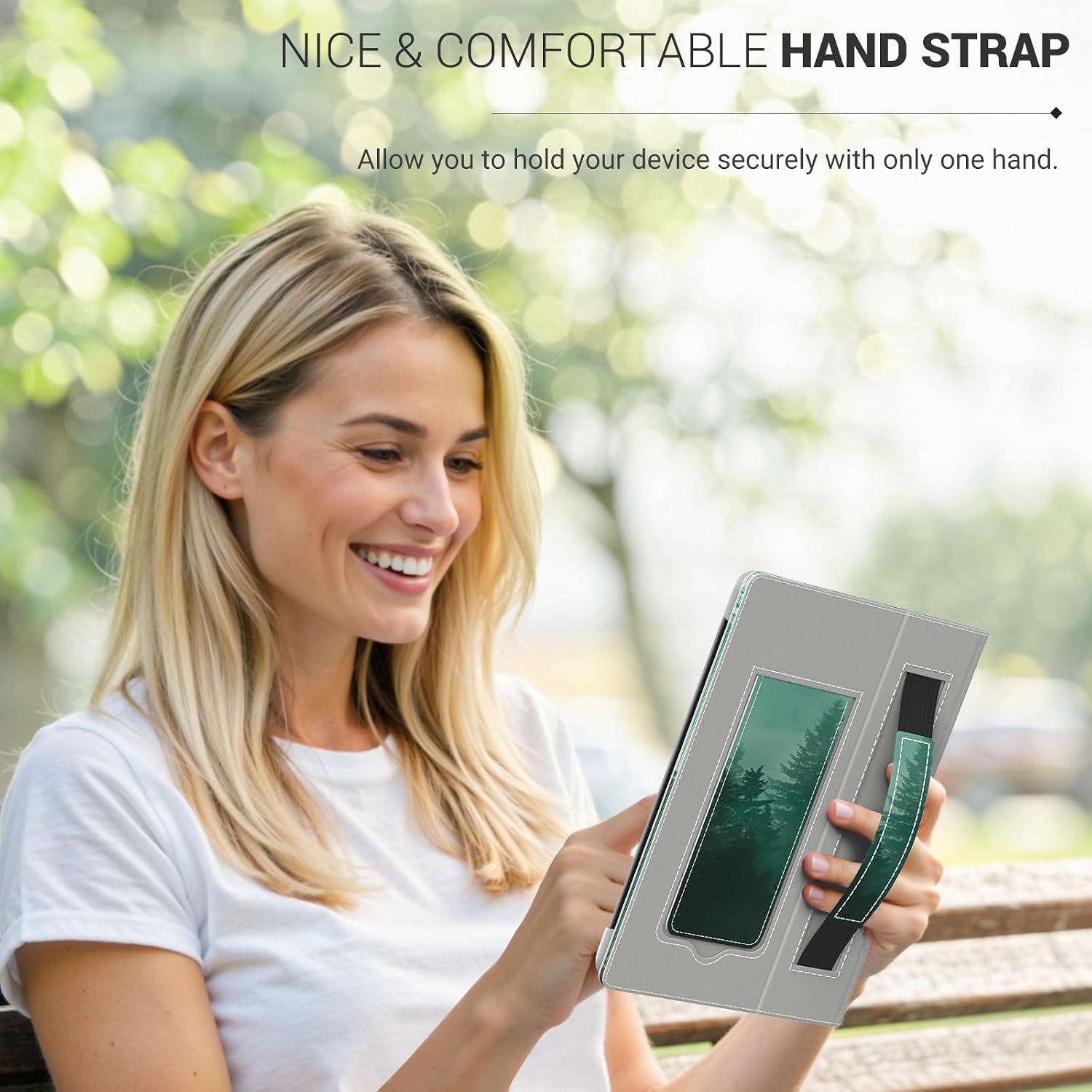 FUNDA UNIVERSAL PARA EREADERS Y TABLETS MOKO 6.8-7 PULGADAS FOREST - 2