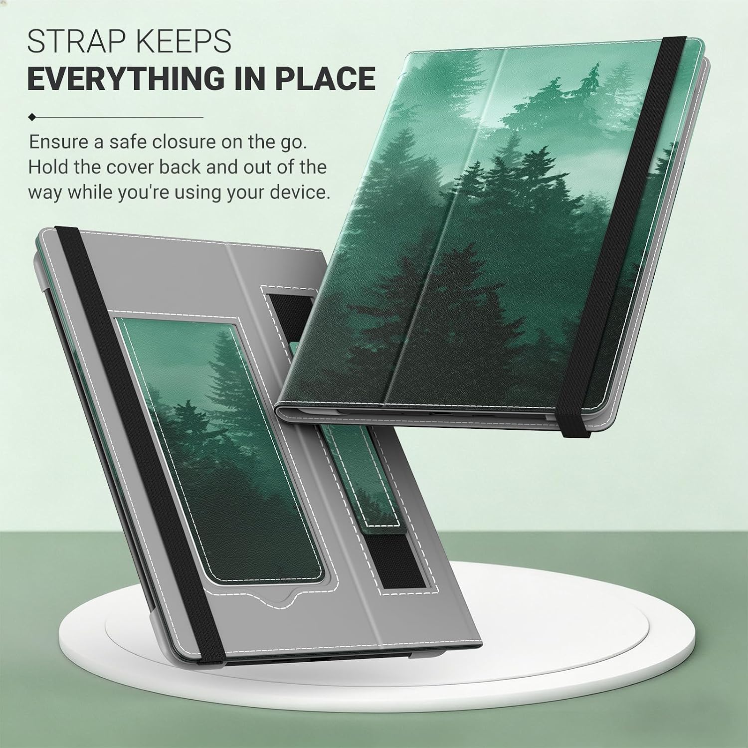 FUNDA UNIVERSAL PARA EREADERS Y TABLETS MOKO 6.8-7 PULGADAS FOREST - 4
