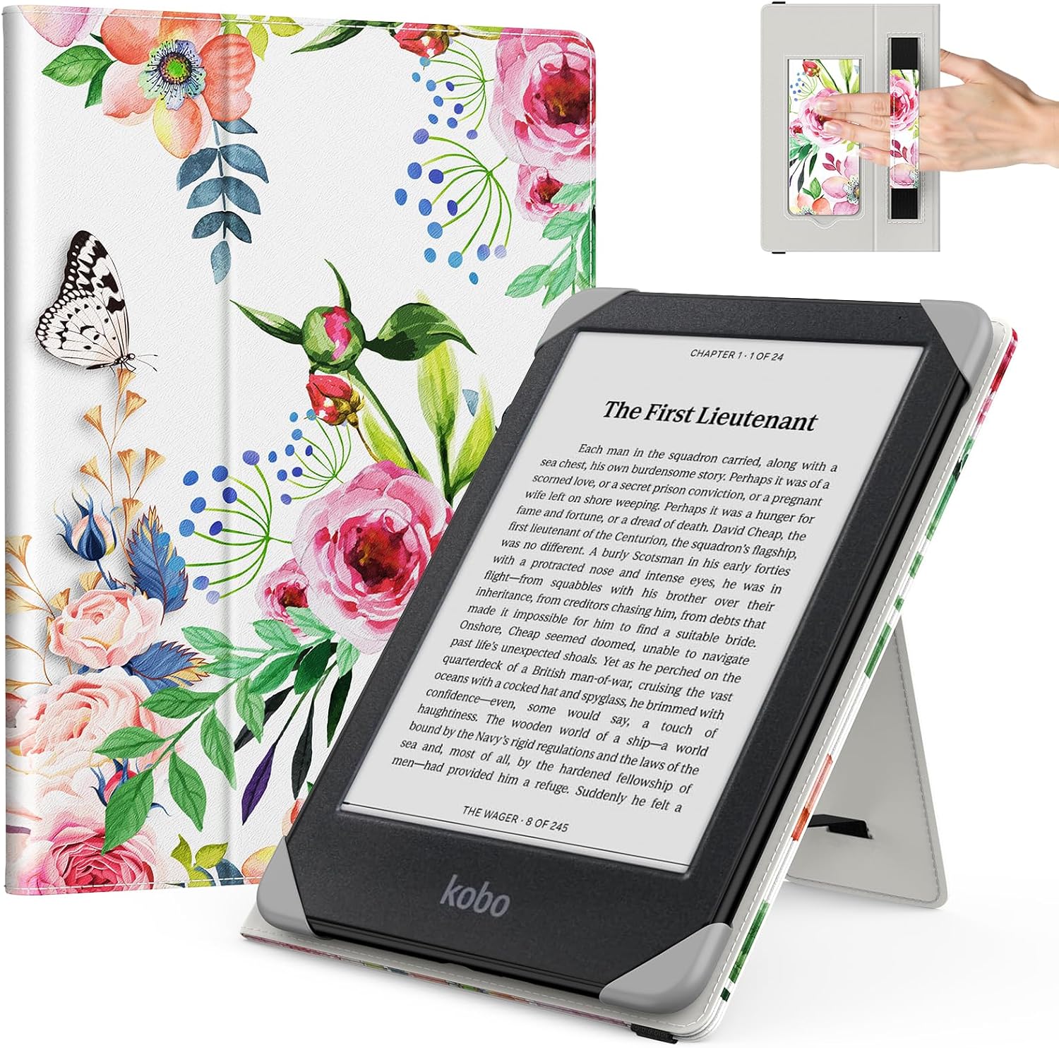 FUNDA UNIVERSAL MOKO PARA EREADERS Y TABLETS 6.8-7 PULGADAS PAPERWHITE - 1