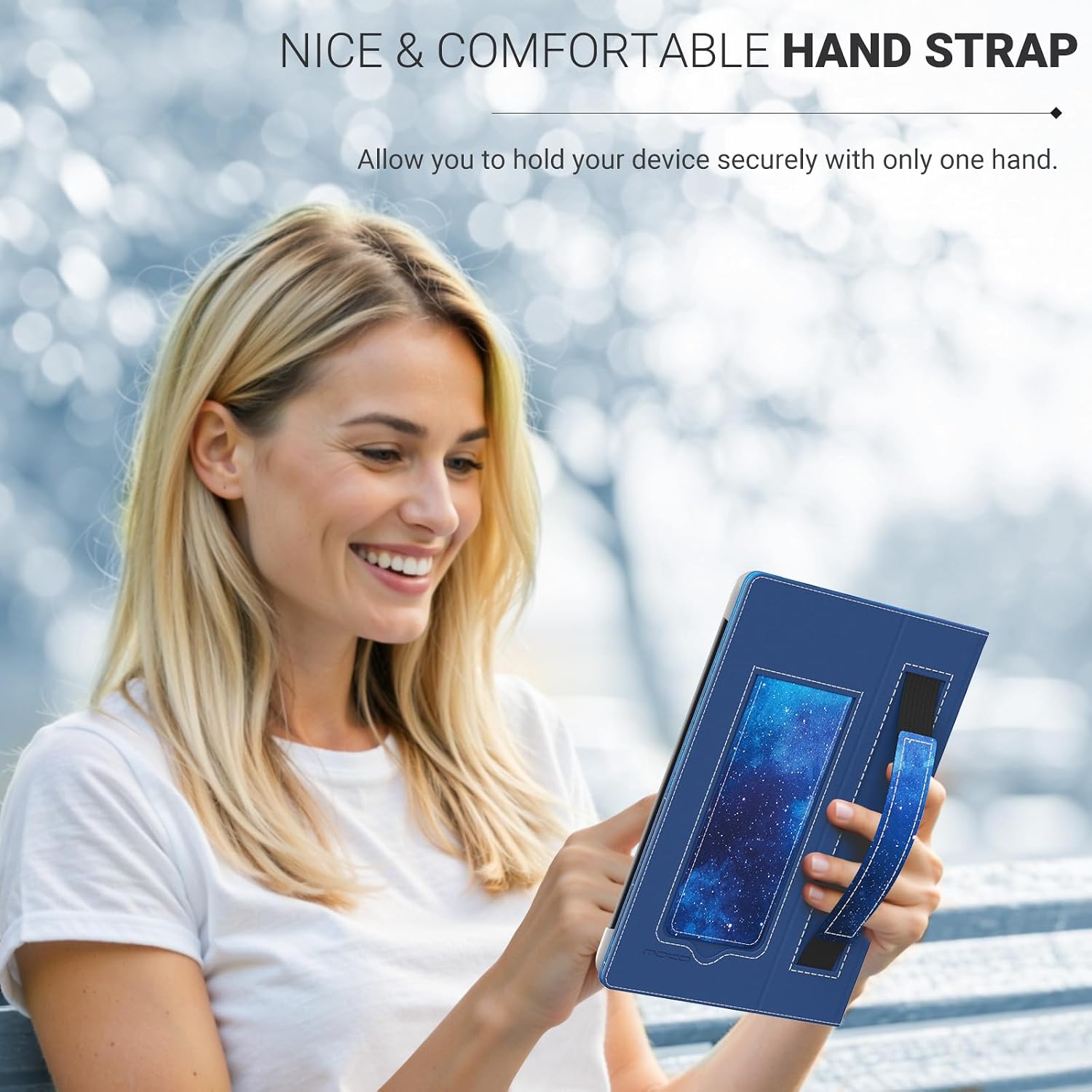 FUNDA UNIVERSAL MOKO PARA EREADERS Y TABLETS 6.8-7 PULGADAS PAPERWHITE STARRY - 4