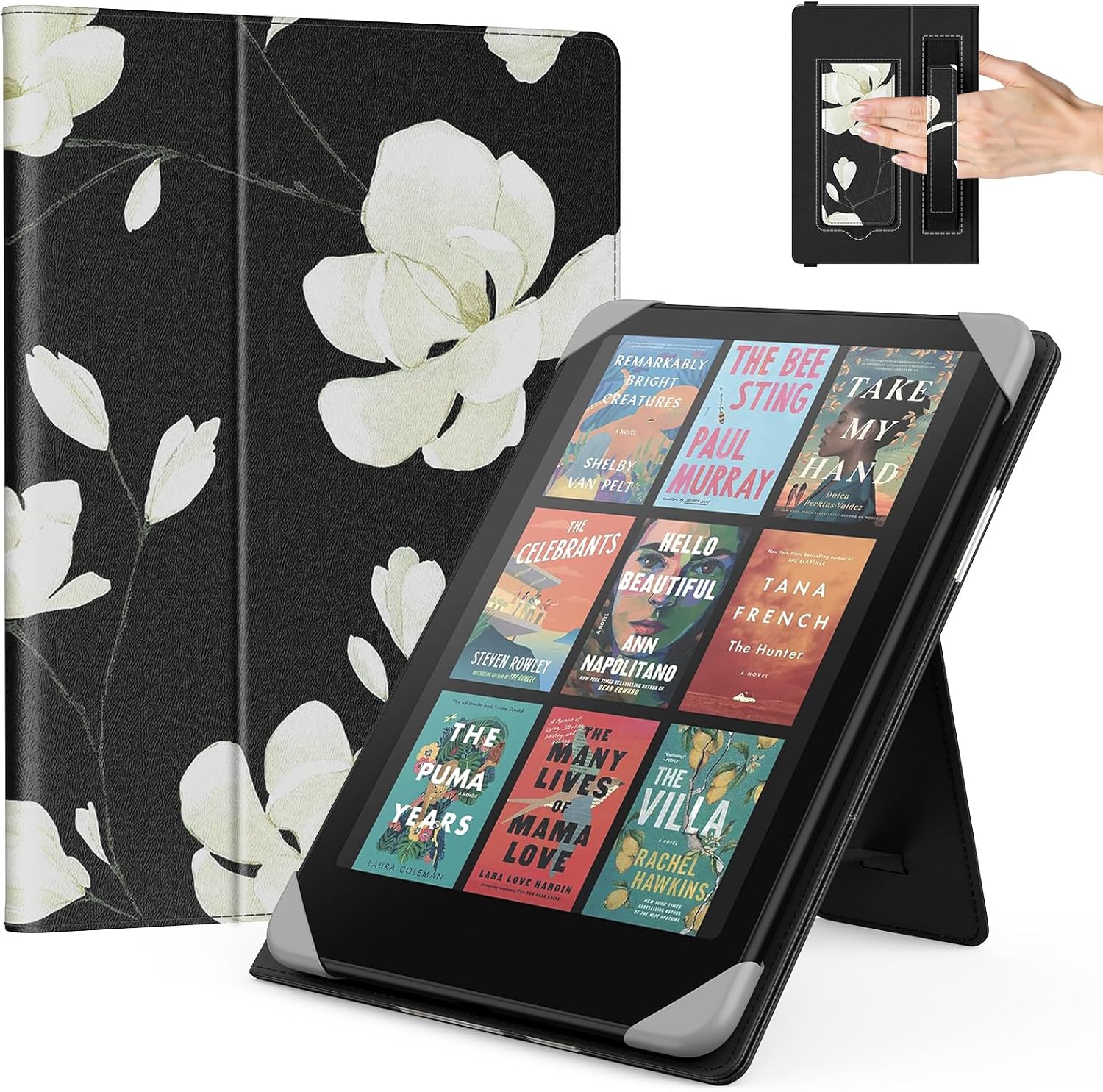 FUNDA UNIVERSAL MOKO PARA EREADERS Y TABLETS 6.8-7 PULGADAS MAGNOLIA - 1