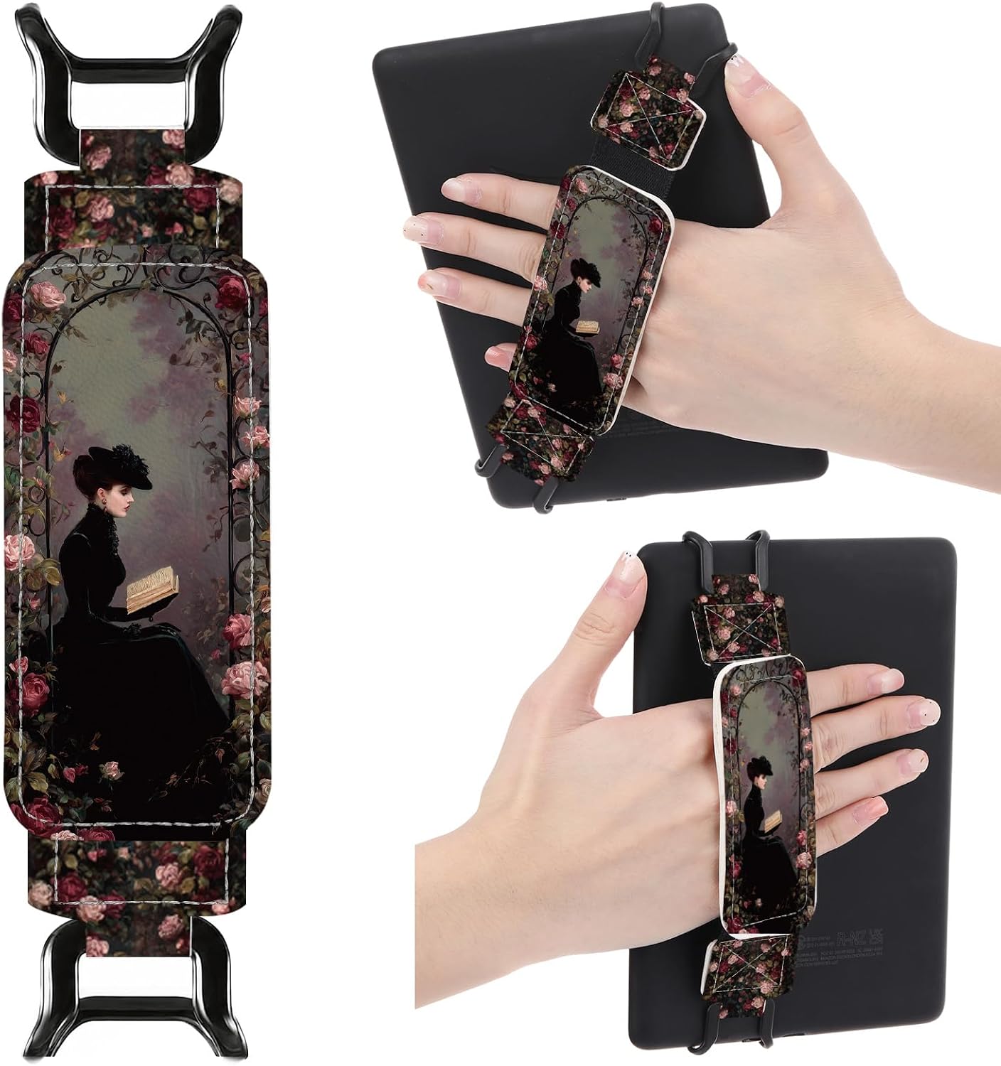 CORREA DE MANO PARA KINDLE BERIREXRION DARK ROMANCE GOTHIC ROSE - 1