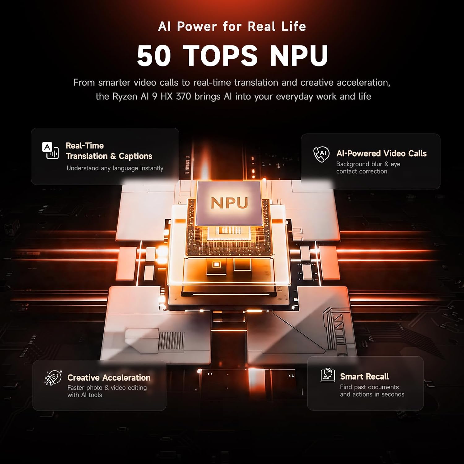 LAPTOP NIMO 17.3 AI COPILOT+ RYZEN 9 HX 370 32GB DDR5 1TB SSD - 3