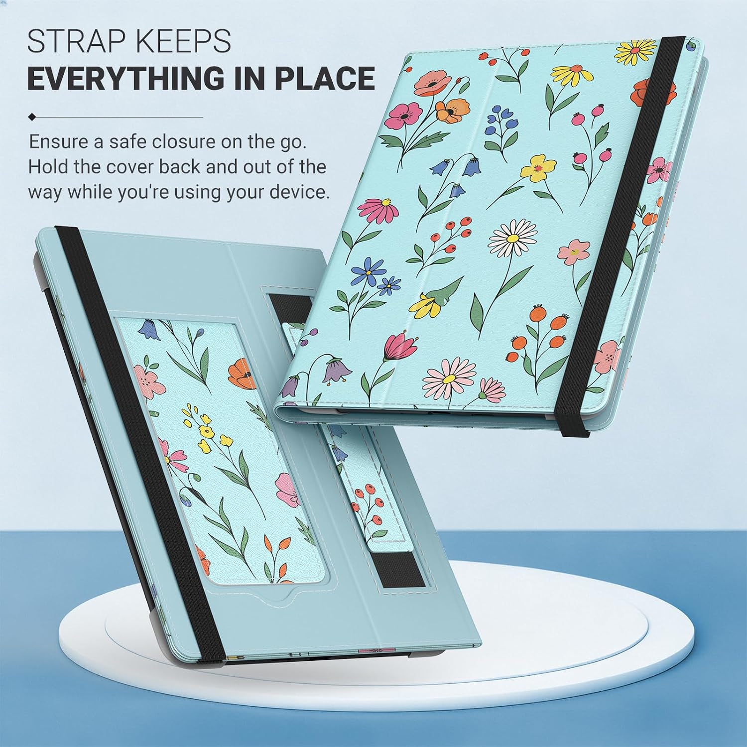 FUNDA UNIVERSAL PARA EREADERS Y TABLETS 6.8-7 PULGADAS MOKO AZUL - 4