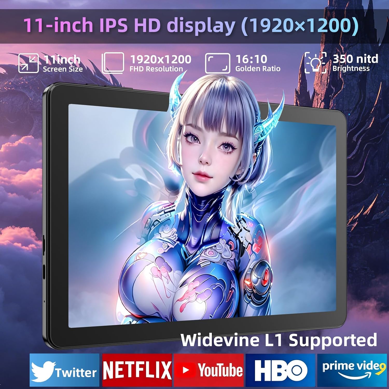TABLET 11 PULGADAS UBDXBD ANDROID 16 CON TECLADO Y PROCESADOR OCTA CORE - 4