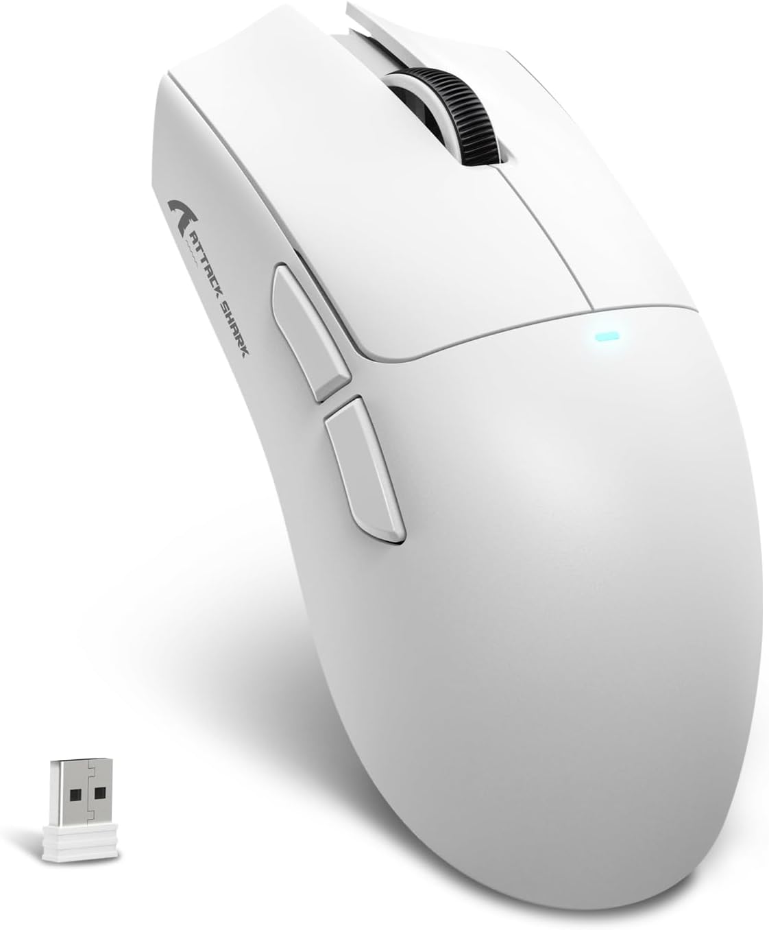 MOUSE GAMER ATTACK SHARK X11 SE ULTRA-LIGERO INALÁMBRICO BLANCO - 1