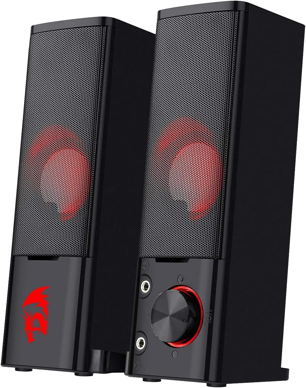 PARLANTES REDRAGON GS550 PC GAMING 2.0 NEGRO - 1