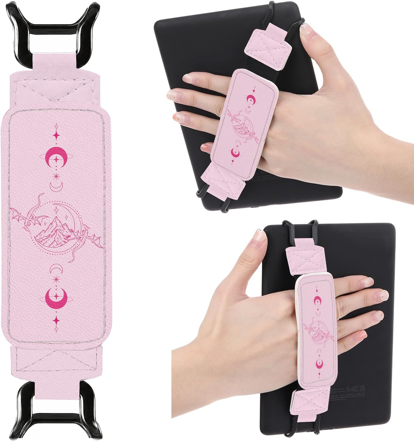 CORREA DE MANO PARA KINDLE BERIREXRION FANTASY ACOTAR ROSA - 1