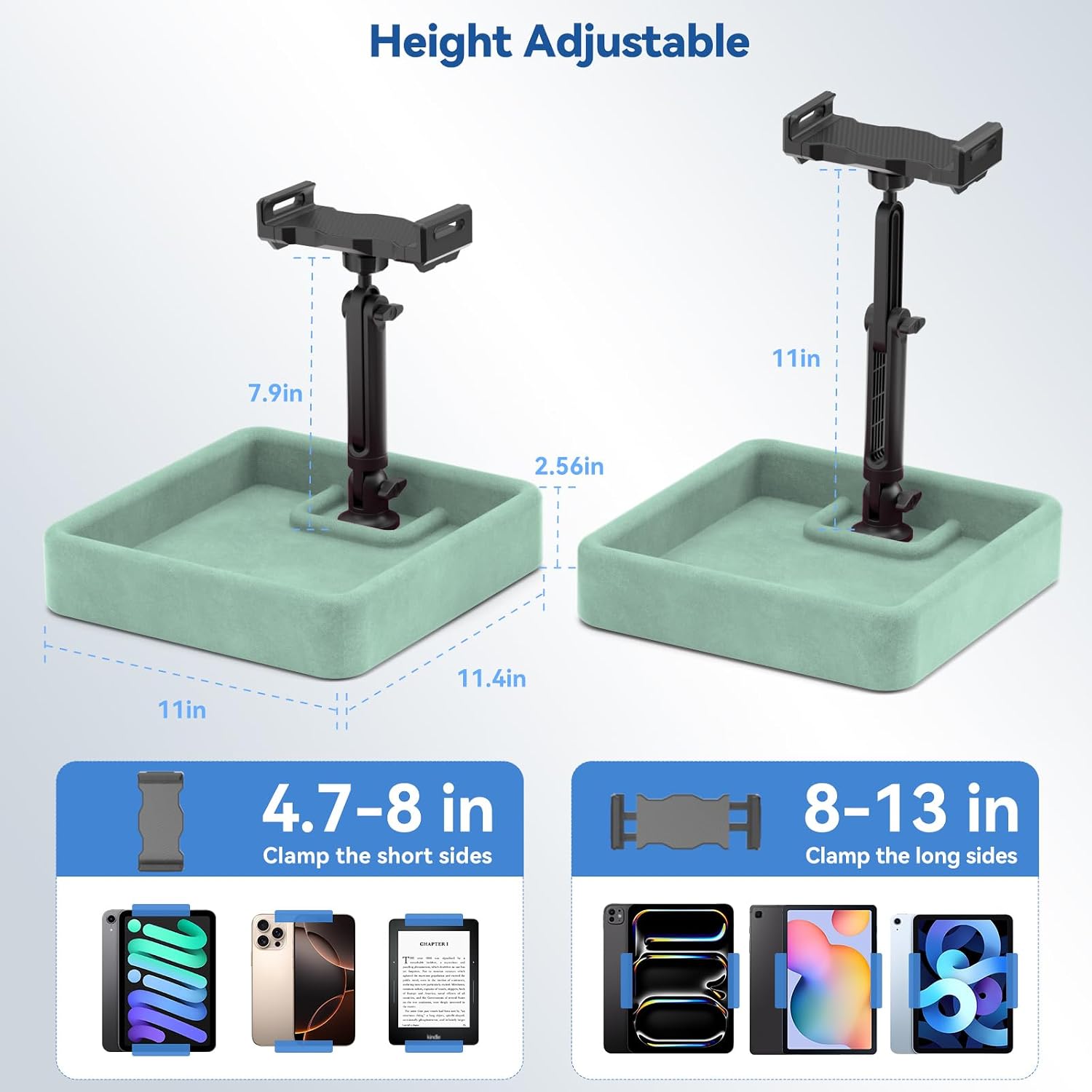 SOPORTE PARA TABLET KDD TABLET PILLOW STAND MULTIÁNGULO AJUSTABLE PARA CAMA Y ESCRITORIO - 2