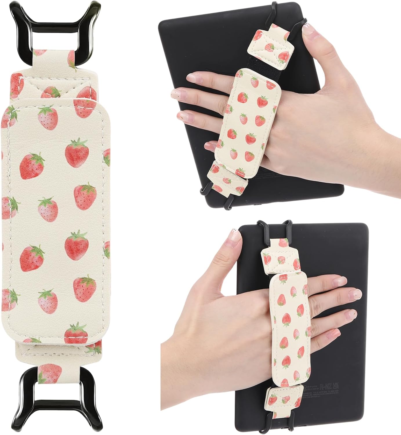 SOPORTE DE MANO PARA KINDLE BERIREXRION 6-7.5 PULGADAS CON DISEÑO FRESA - 1