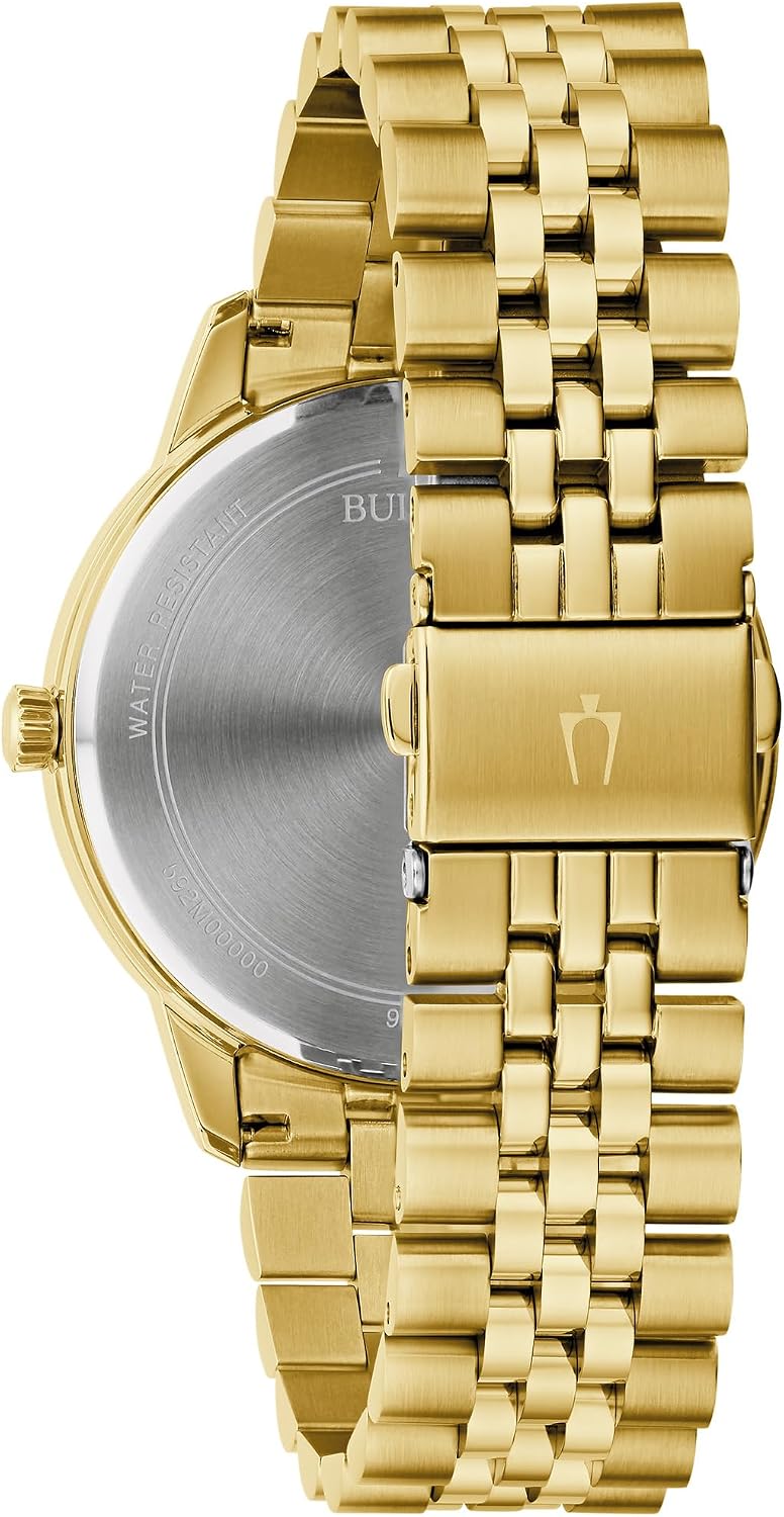RELOJ DE PULSERA BULOVA CLASSIC DIAMOND PARA HOMBRE, CUARZO, 41MM, PULSERA ACERO INOXIDABLE - 3