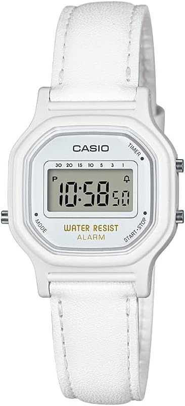 RELOJ DE PULSERA CASIO VINTAGE CUARZO RESINA BLANCO PARA MUJER - 1
