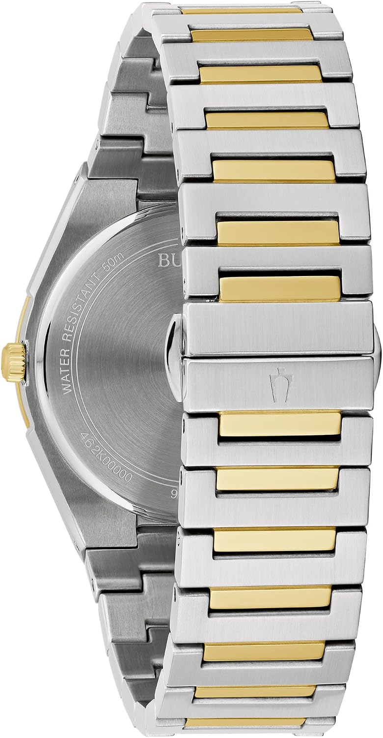 RELOJ DE PULSERA BULOVA CLASSIC QUARTZ DOS TONOS ACERO INOXIDABLE 39MM - 3