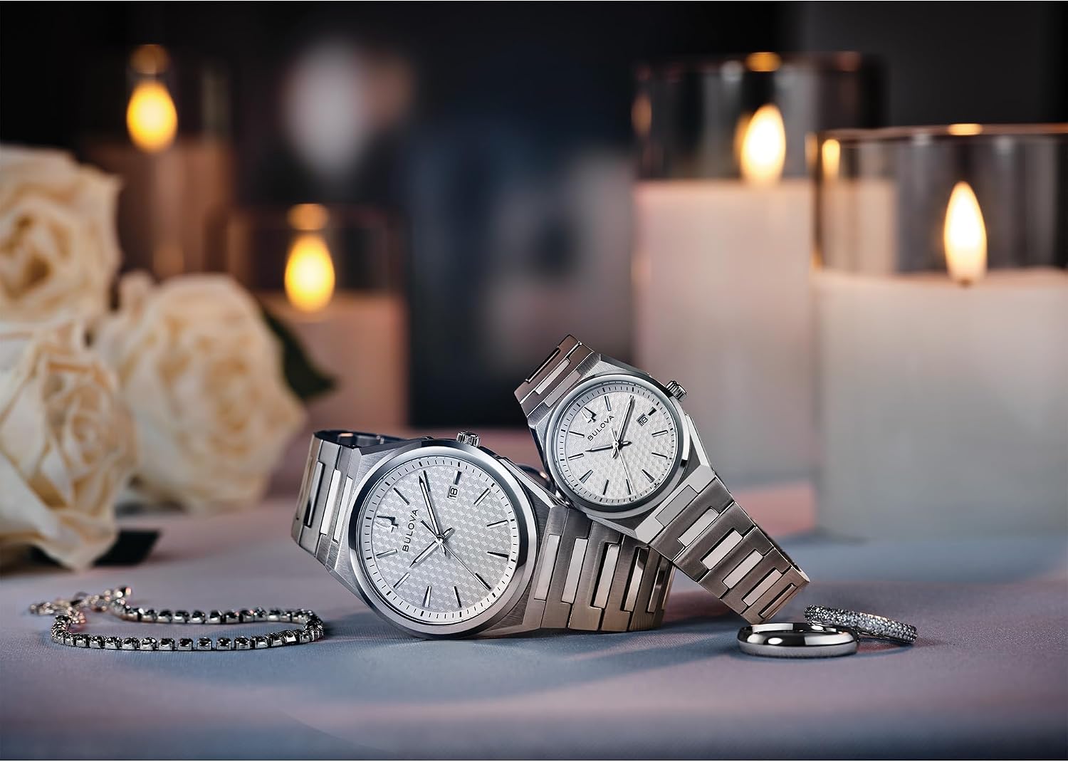 RELOJ DE PULSERA BULOVA CLASSIC QUARTZ DOS TONOS ACERO INOXIDABLE 39MM - 5
