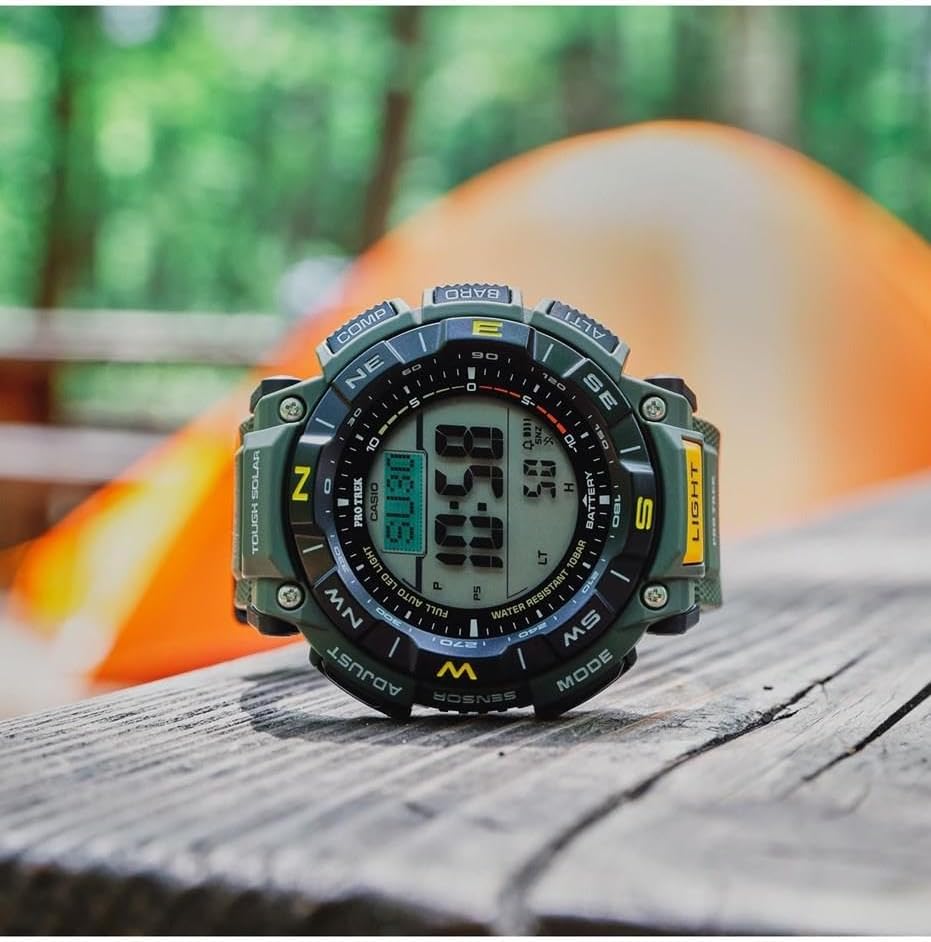 RELOJ CASIO PRO TREK PRG340 CON BRÚJULA, ALTÍMETRO, BARÓMETRO Y SOLAR - 3