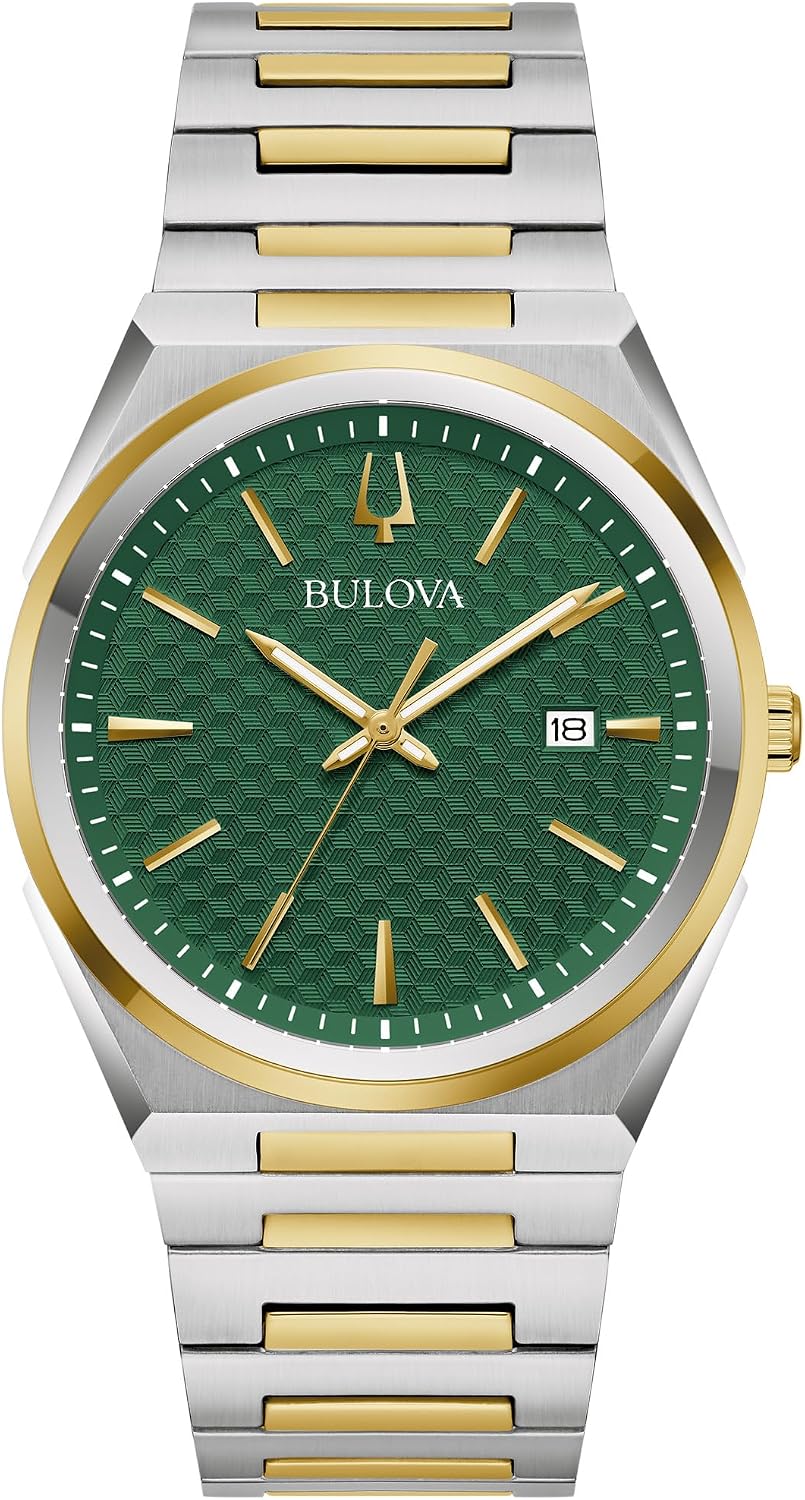 RELOJ DE PULSERA BULOVA CLASSIC PARA HOMBRE CUARZO DOS TONOS ACERO 39MM - 1