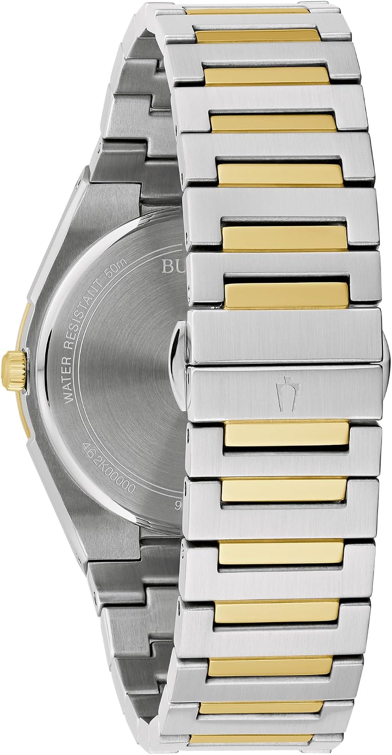 RELOJ DE PULSERA BULOVA CLASSIC PARA HOMBRE CUARZO DOS TONOS ACERO 39MM - 3