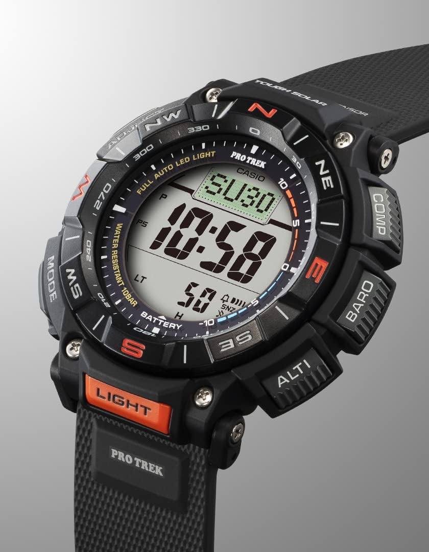 RELOJ DE PULSERA CASIO PRG340 SERIES PRO TREK 100 METROS RESISTENCIA AGUA - 4