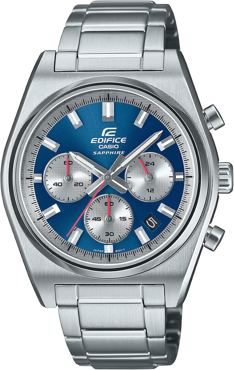 RELOJ DE PULSERA CASIO EFB-730D ACERO PLATEADO - 2