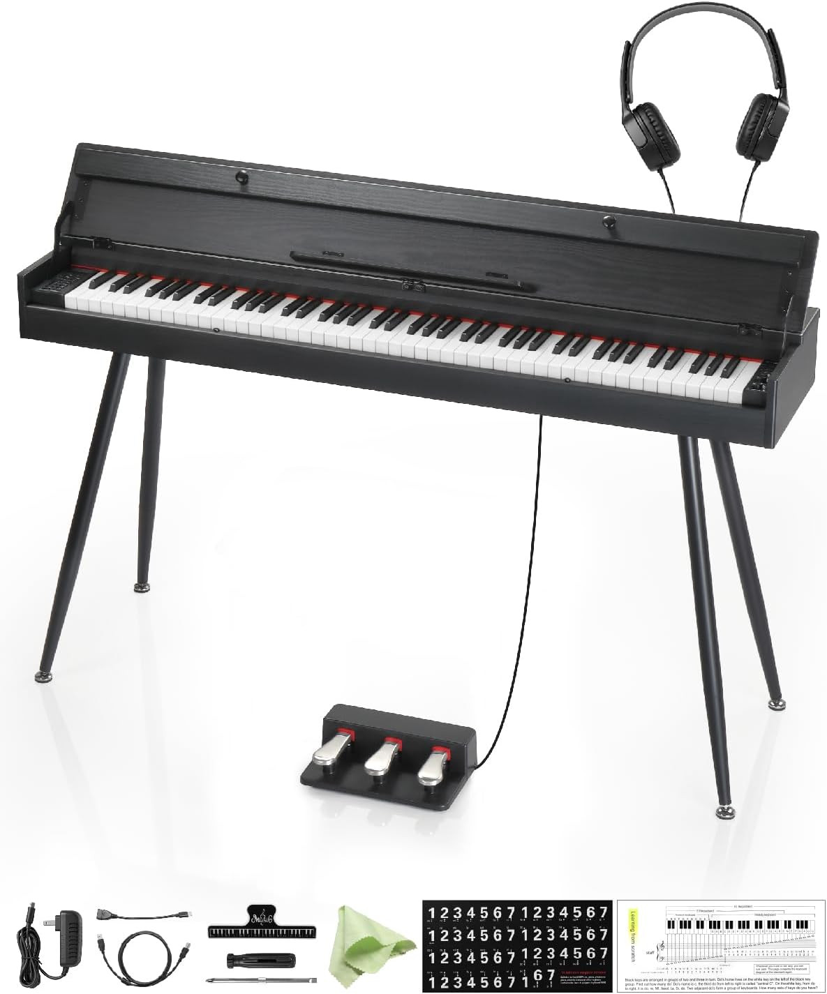 TECLADO PIANO DIGITAL KTAXON 88 TECLAS FULL SIZE - 1
