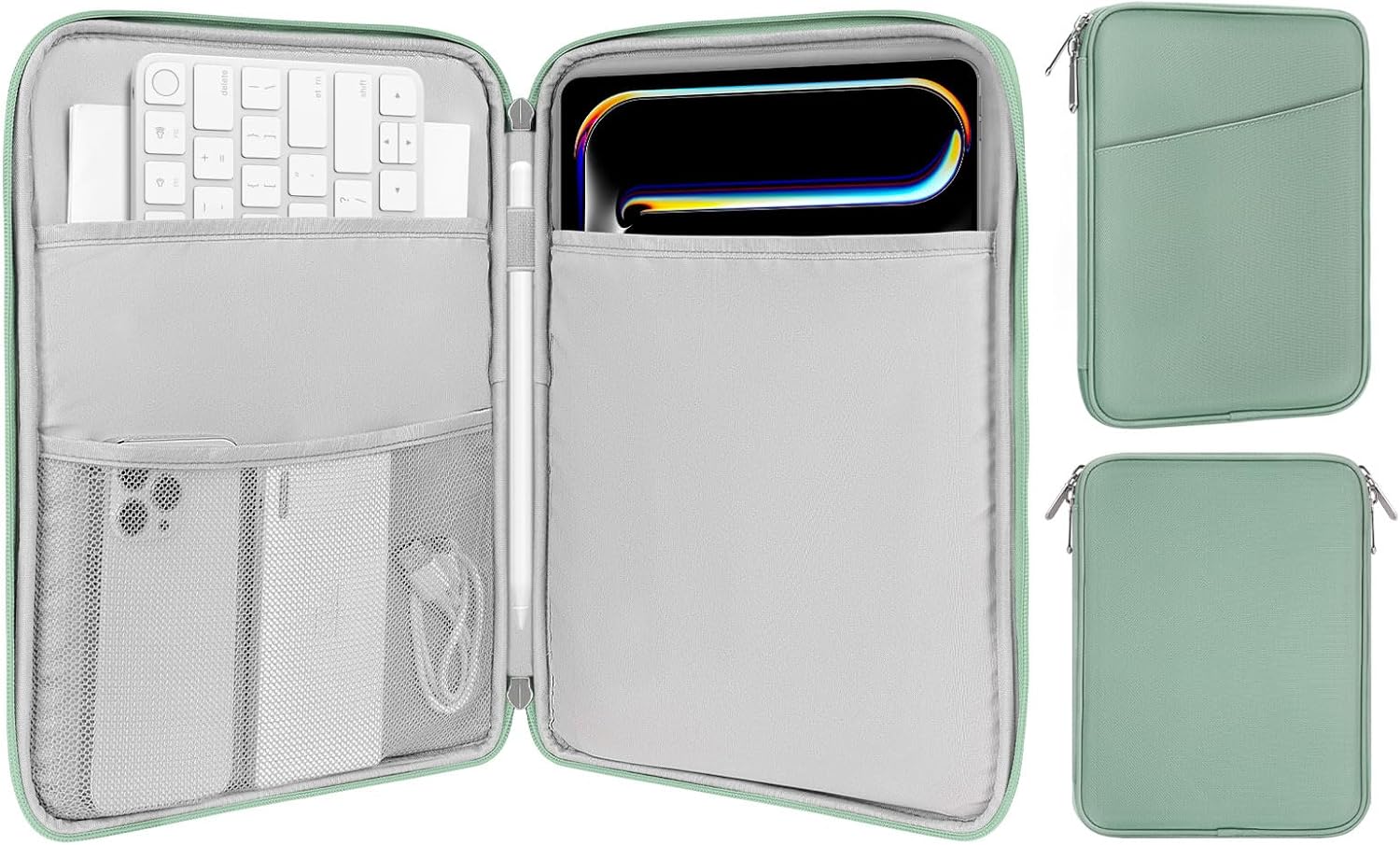 FUNDA PARA TABLET MOKO 9-11 PULGADAS CON BOLSILLO PARA ACCESORIOS - 1