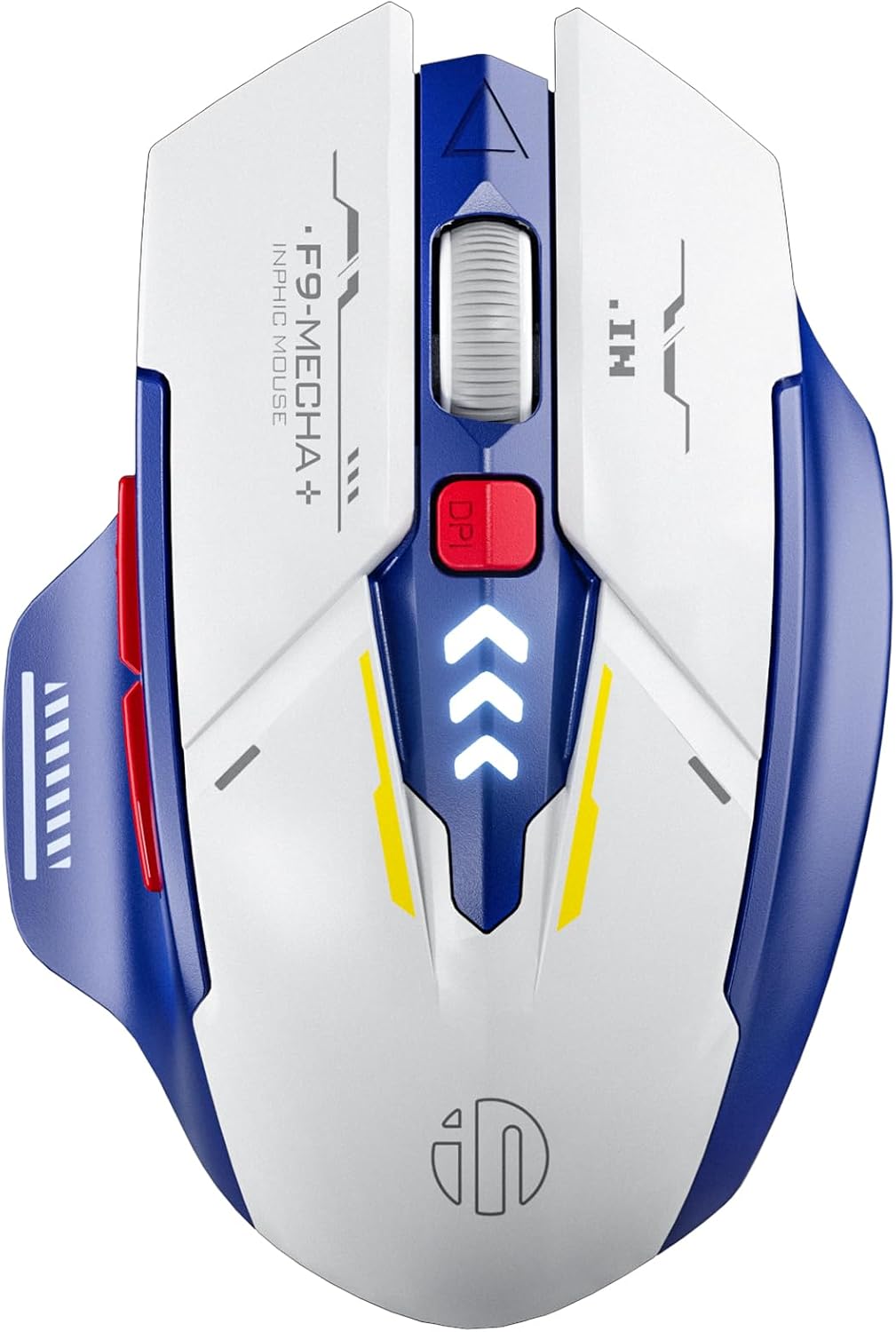 MOUSE INALÁMBRICO INPHIC A9 GAMING RECARGABLE 12800 DPI - 1