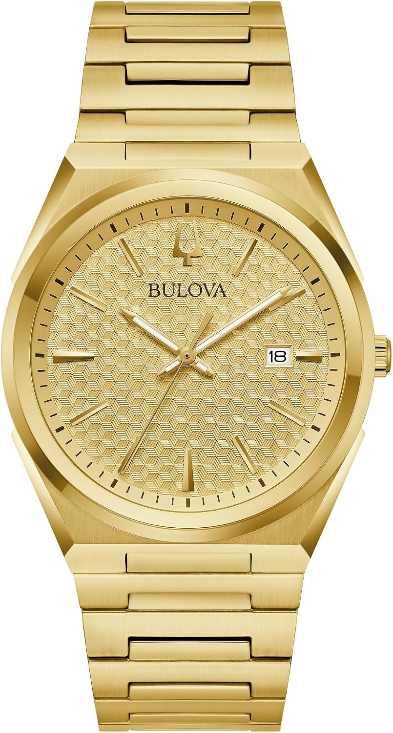 RELOJ DE PULSERA BULOVA CLASSIC QUARTZ BICOLOR ACERO INOXIDABLE 39MM - 1