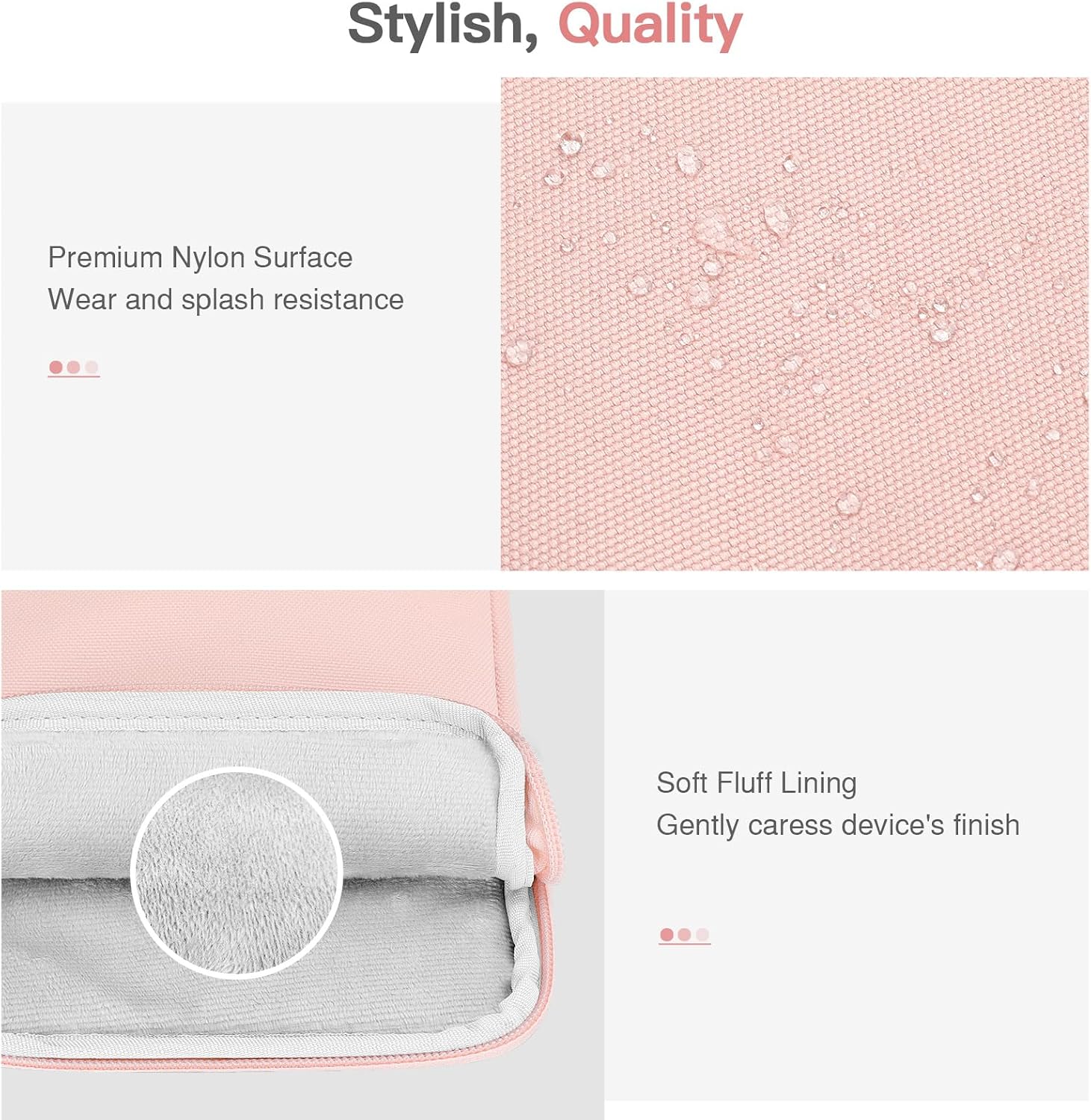 FUNDA ACOLCHONADA PARA EREADER MOKO COLORSOFT SIGNATURE EDITION 7' ROSA - 3