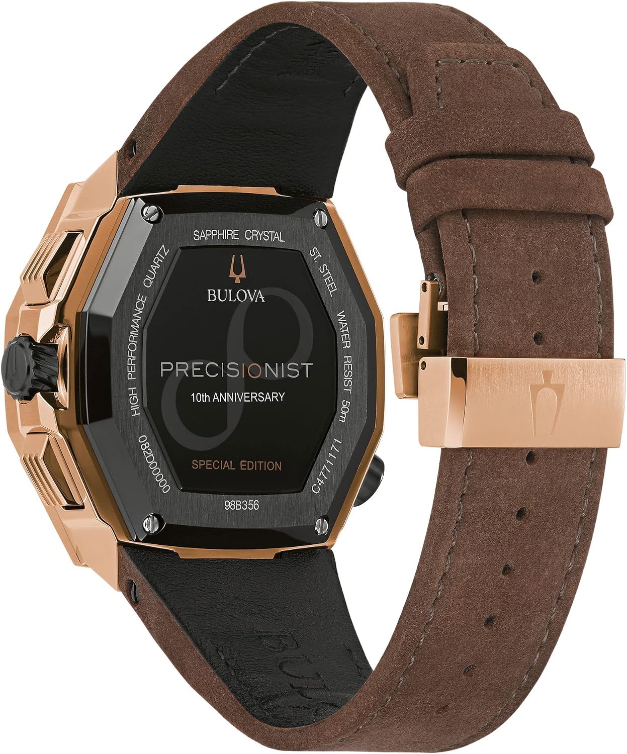 RELOJ DE PULSERA BULOVA SERIES X HIGH PRECISION QUARTZ CRONÓGRAFO CON CRISTAL DE ZAFIRO - 3