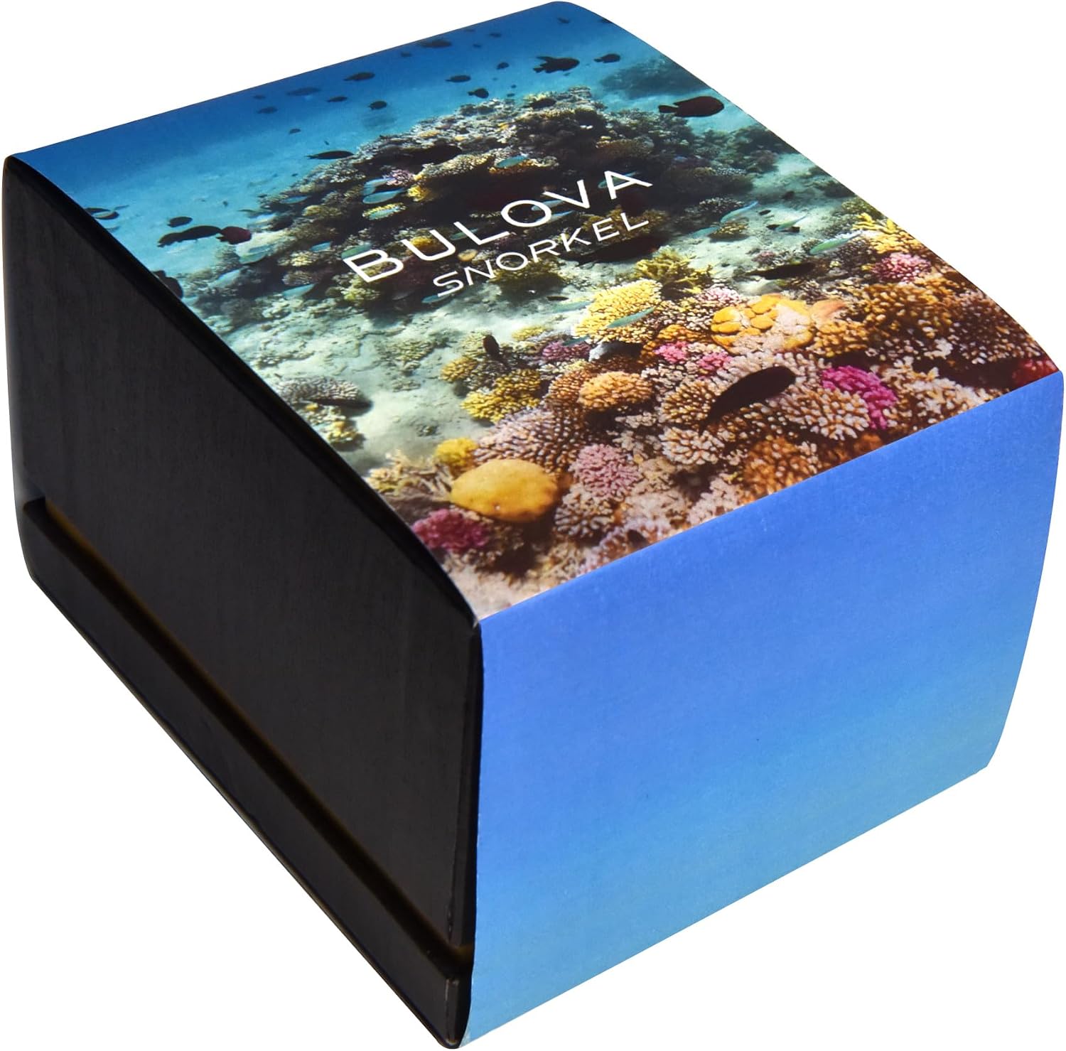 RELOJ DE PULSERA BULOVA OCEANOGRAPHER SNORKEL CAJA CERÁMICA CORREA DE CAUCHO BLANCO PERFORADO - 5