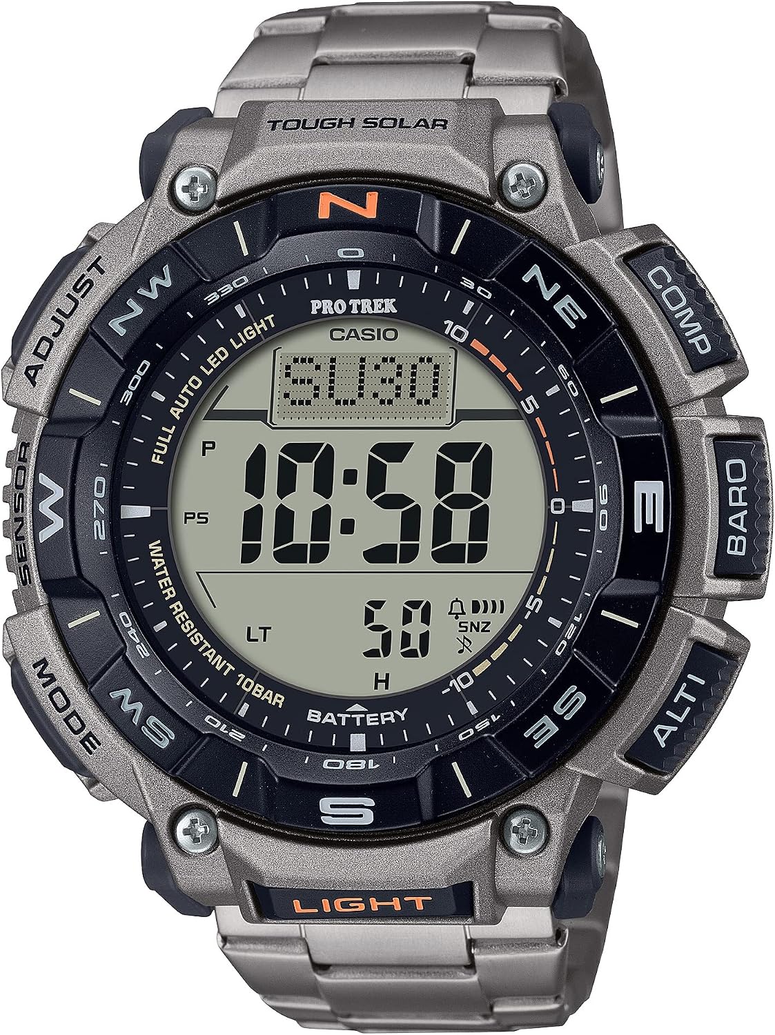 RELOJ DE PULSERA CASIO PRG340 SERIES PRO TREK 100 METROS - 1