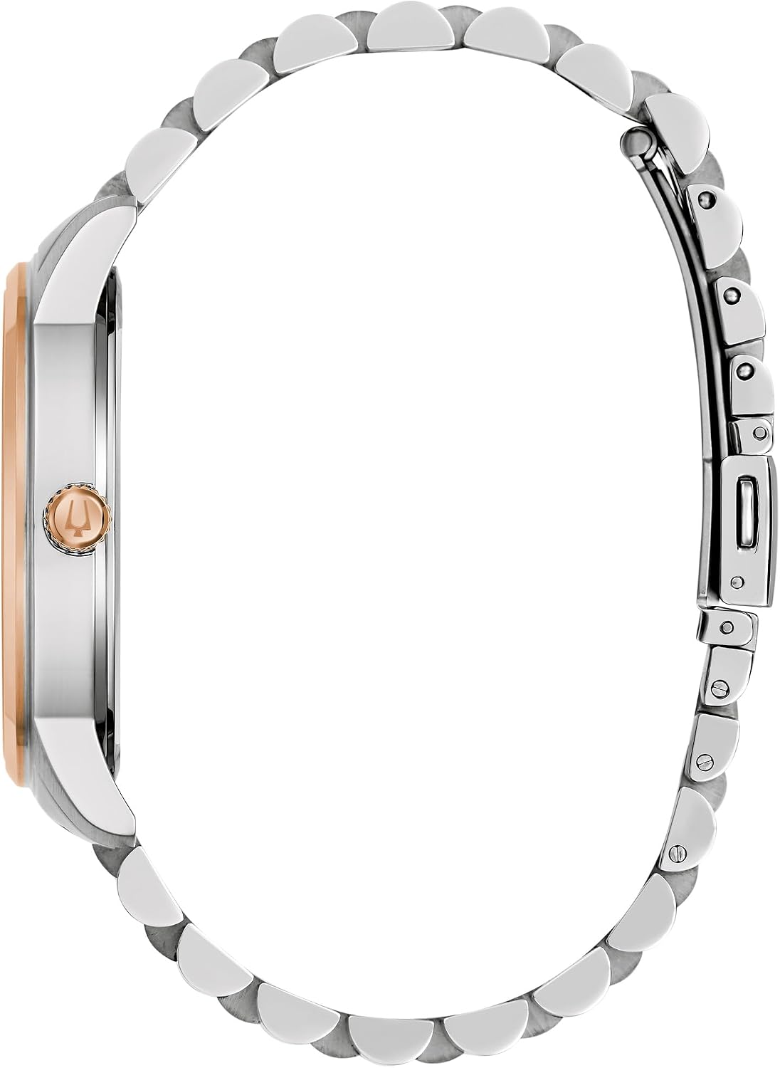 RELOJ DE PULSERA BULOVA CLASSIC DIAMOND PARA HOMBRE, CUARZO, 41MM, ACERO INOXIDABLE BICOLOR - 2