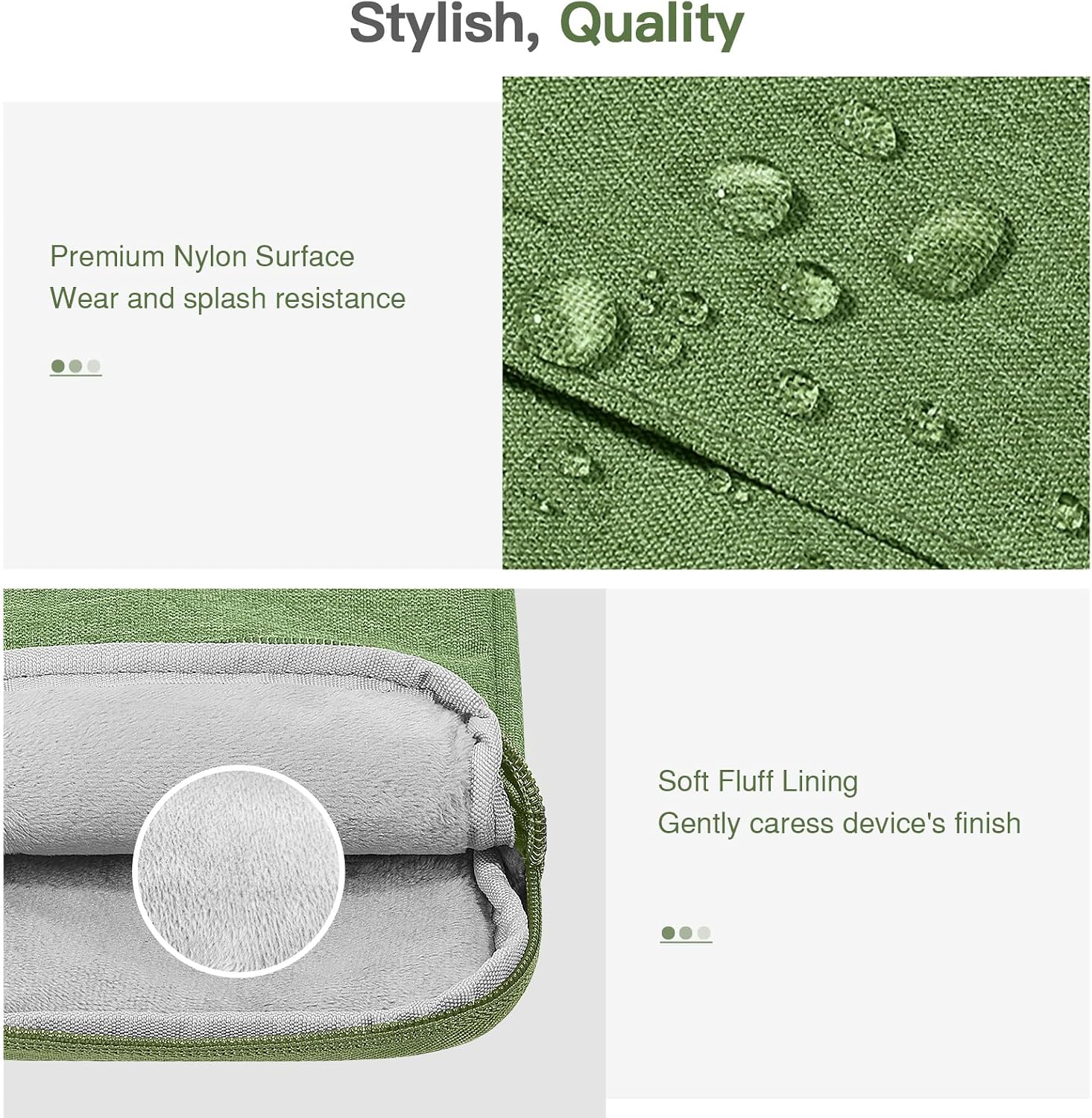 ESTUCHE PARA LECTOR ELECTRÓNICO MOKO COLORSOFT SIGNATURE EDITION 2024 7 PULGADAS VERDE PASTO - 3
