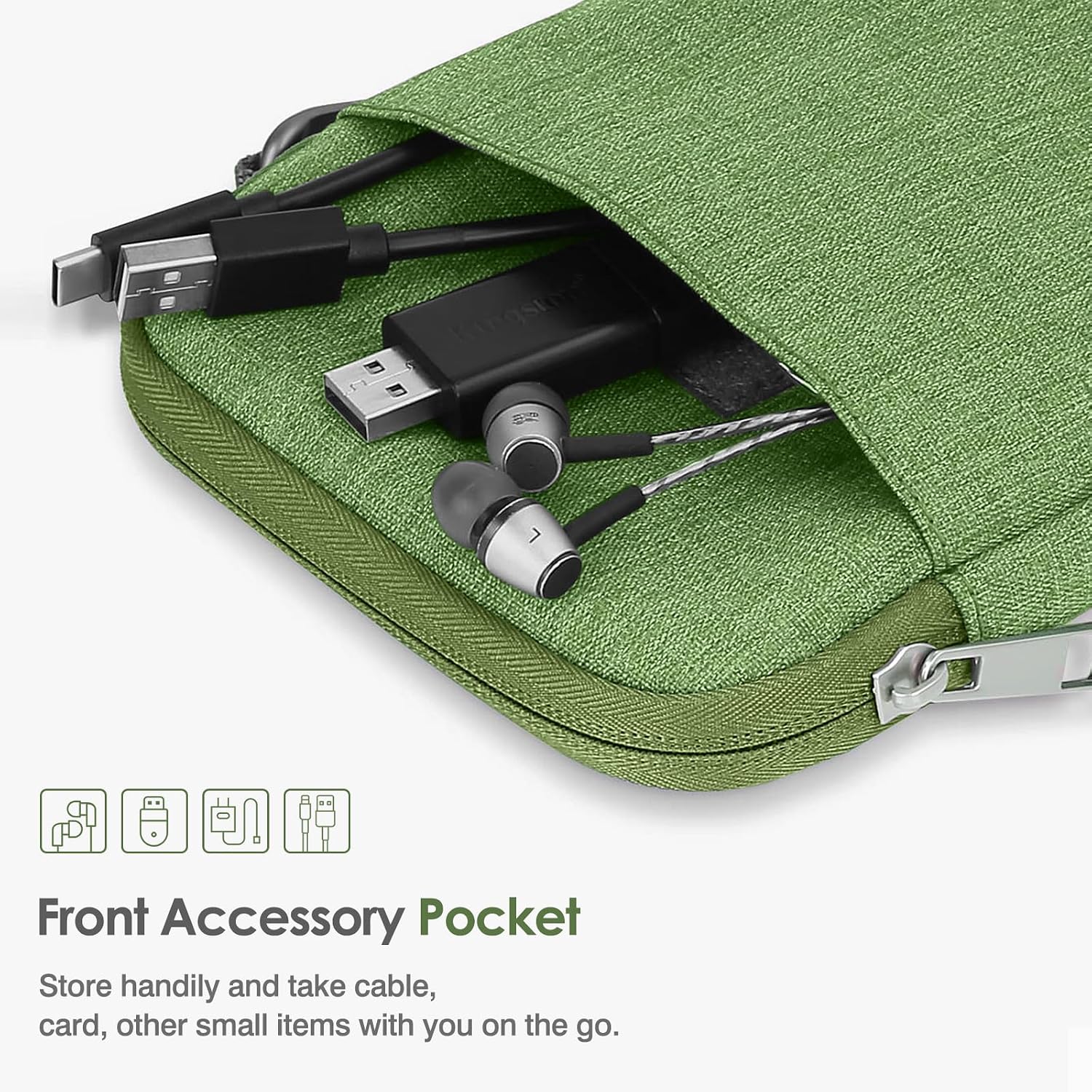ESTUCHE PARA LECTOR ELECTRÓNICO MOKO COLORSOFT SIGNATURE EDITION 2024 7 PULGADAS VERDE PASTO - 5