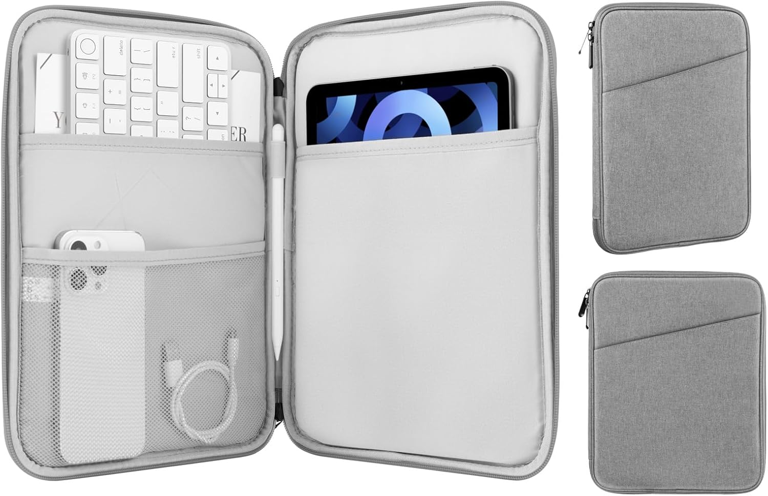 FUNDA PARA TABLET MOKO 9-11 PULGADAS CON BOLSILLO PARA ACCESORIOS - 1