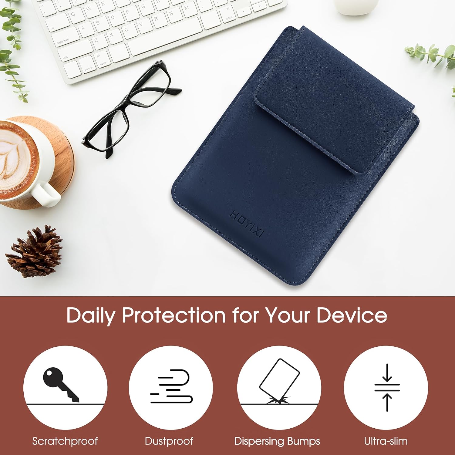 ESTUCHE UNIVERSAL HOYIXI PARA KINDLE PAPERWHITE 6.8' Y KOBO 7' - 5