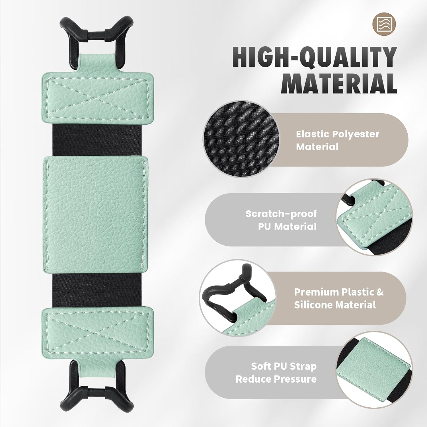 ESTUCHE MOKO SOFT HAND STRAP PARA KINDLE Y FIRE TABLET 6-8 PULGADAS AGAVE - 3