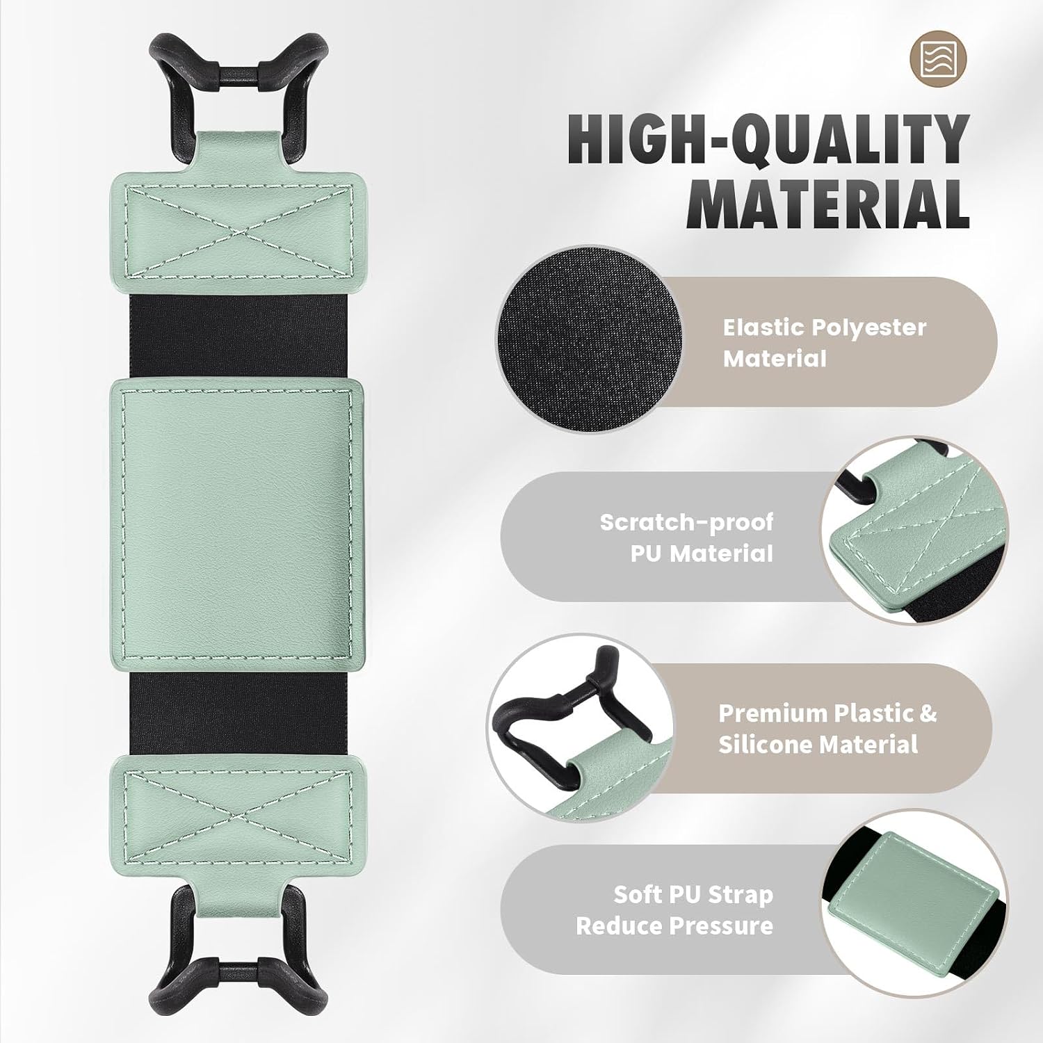 SOPORTE DE MANO MOKO PARA KINDLE Y TABLETS 6-8 PULGADAS VERDE MENTA - 3