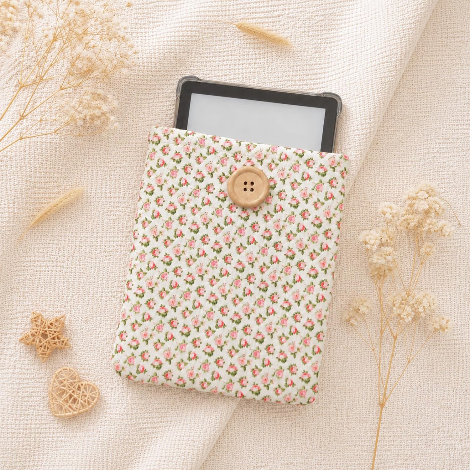 ESTUCHE PARA KINDLE ZOSIANA DESIGNS FLORAL DAISY COMPATIBLE PAPERWHITE Y BASIC 6'' - 3
