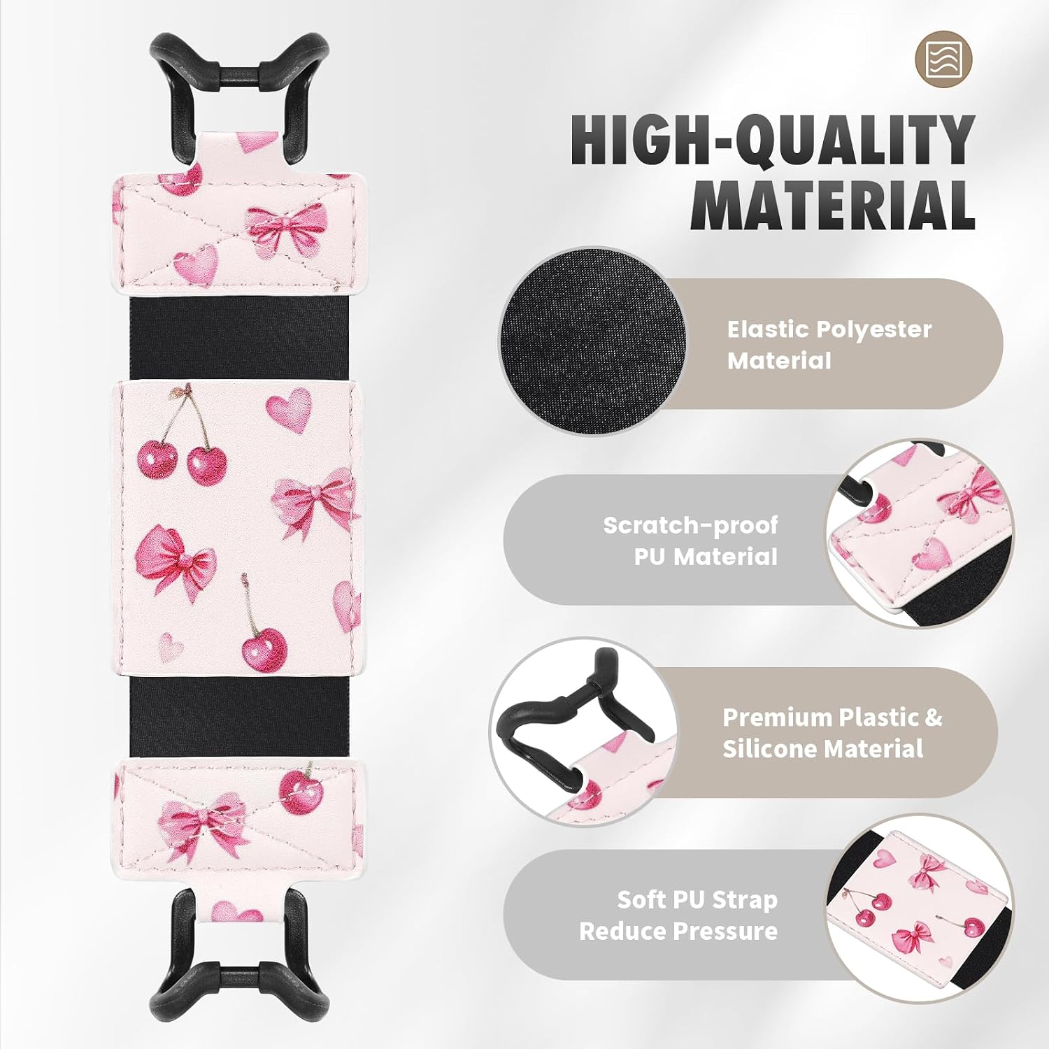 SOPORTE DE MANO MOKO PARA TABLETS Y EREADERS 6-8 PULGADAS CHERRY BOW - 3