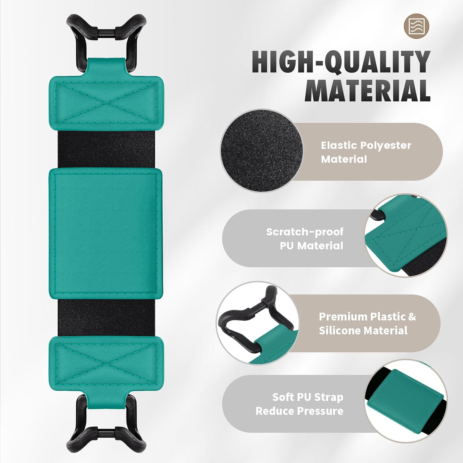 SOPORTE DE MANO MOKO PARA KINDLE Y TABLETS 6-8 PULGADAS VERDE JADE - 3