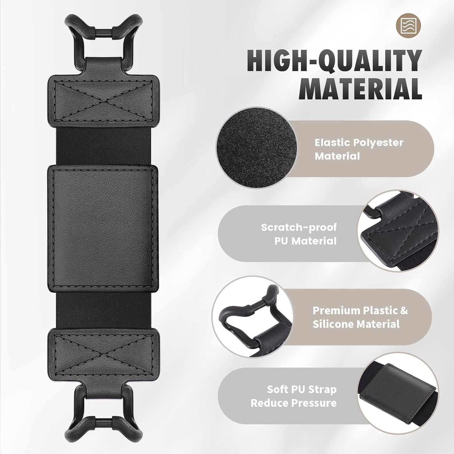 SOPORTE DE MANO MOKO PARA KINDLE Y TABLETS 6-8 PULGADAS NEGRO - 3