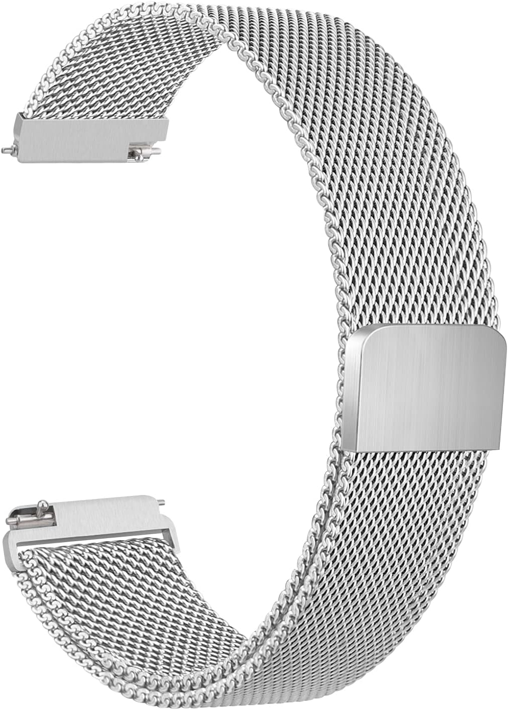 CORREA PARA RELOJ YILED 20MM Y 22MM MALLA DE ACERO INOXIDABLE CON LIBERACIÓN RÁPIDA - 1