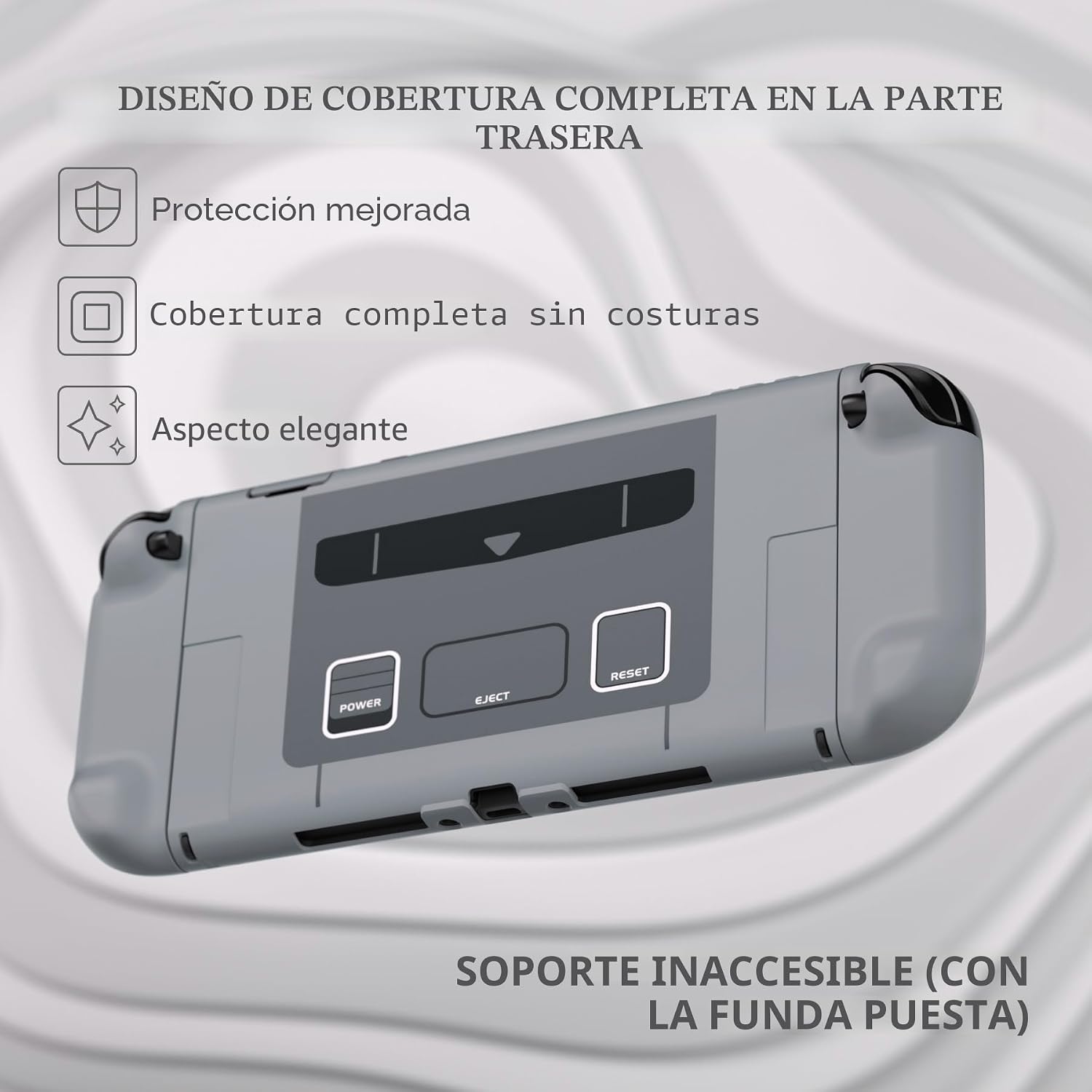 PROTECTOR PLAYVITAL PARA NINTENDO SWITCH 2 SFC SNES CLASSIC EU STYLE - 5