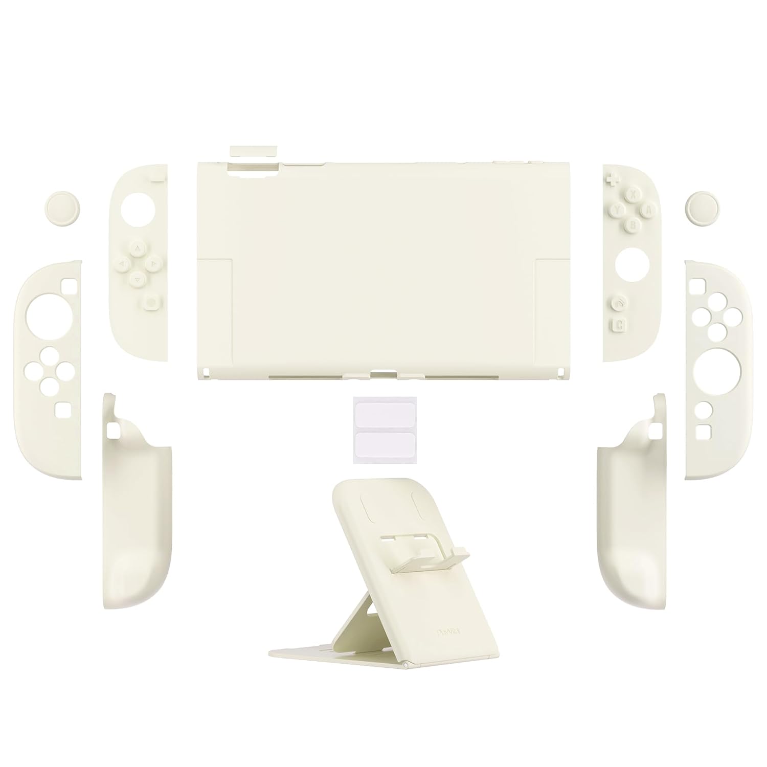 PROTECTOR PLAYVITAL HARD CASE PARA NINTENDO SWITCH 2 AMARILLO ANTIGUO - 2