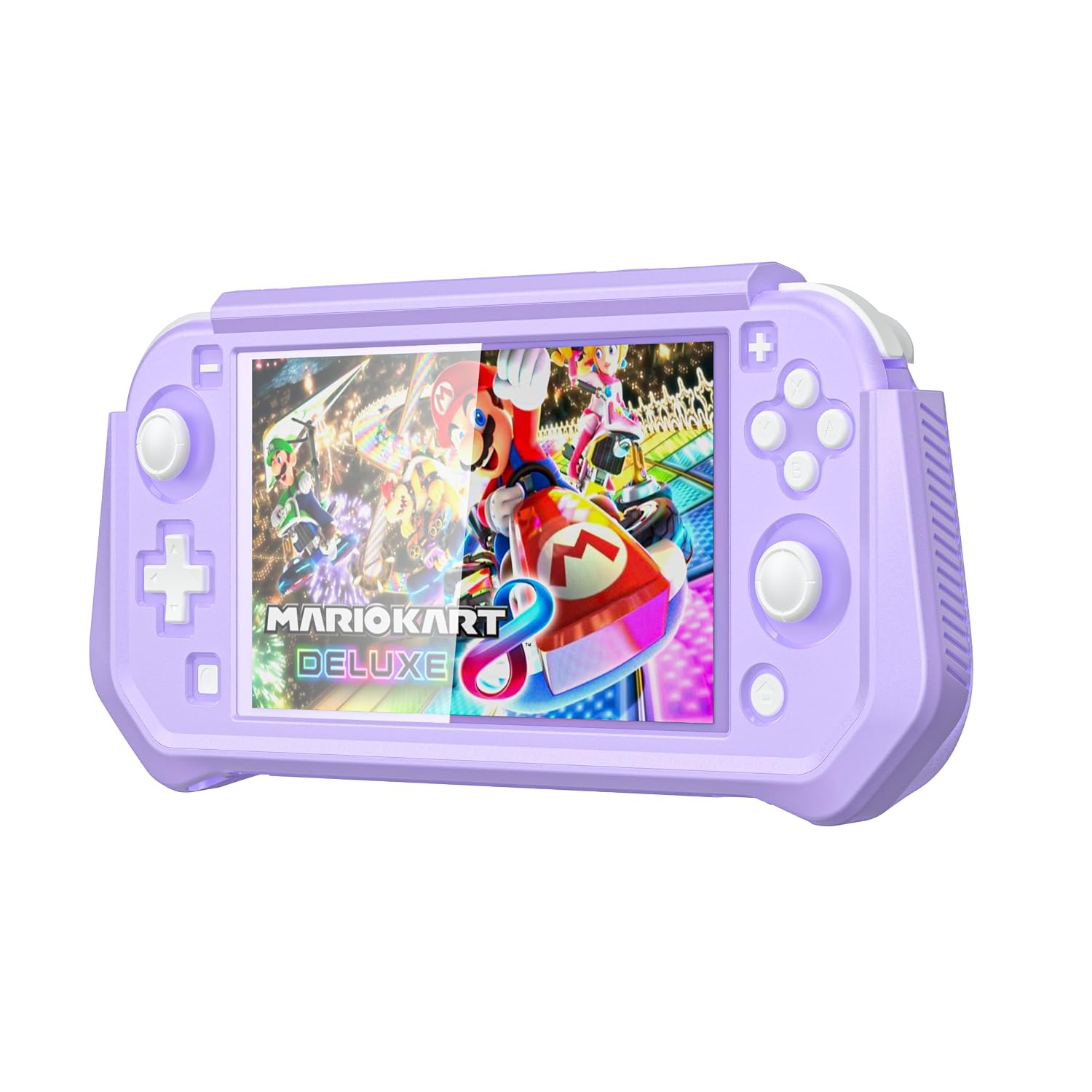 PROTECTOR DE PANTALLA CON FUNDA PARA NINTENDO SWITCH LITE INOTOGG MORADO - 3