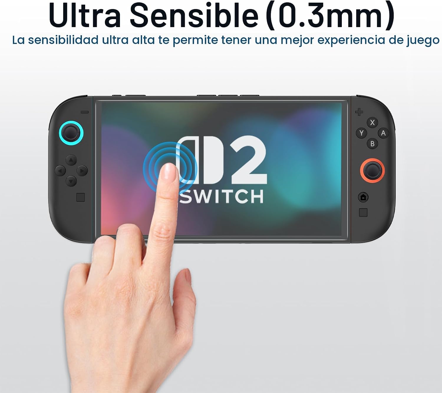 PROTECTOR DE PANTALLA AMFILM ONETOUCH PARA NINTENDO SWITCH 2 MATE - 4