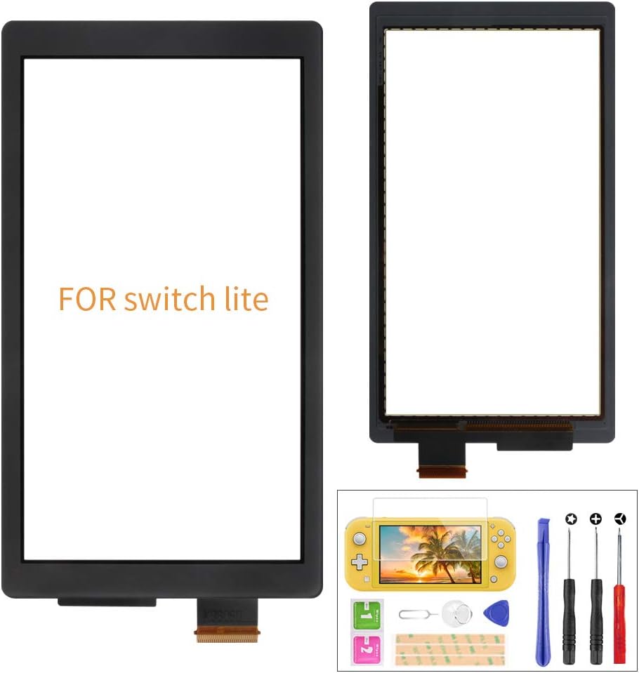 PANTALLA TÁCTIL A-MIND PARA NINTENDO SWITCH LITE GRIS CON KIT DE REPARACIÓN Y PROTECTOR - 1