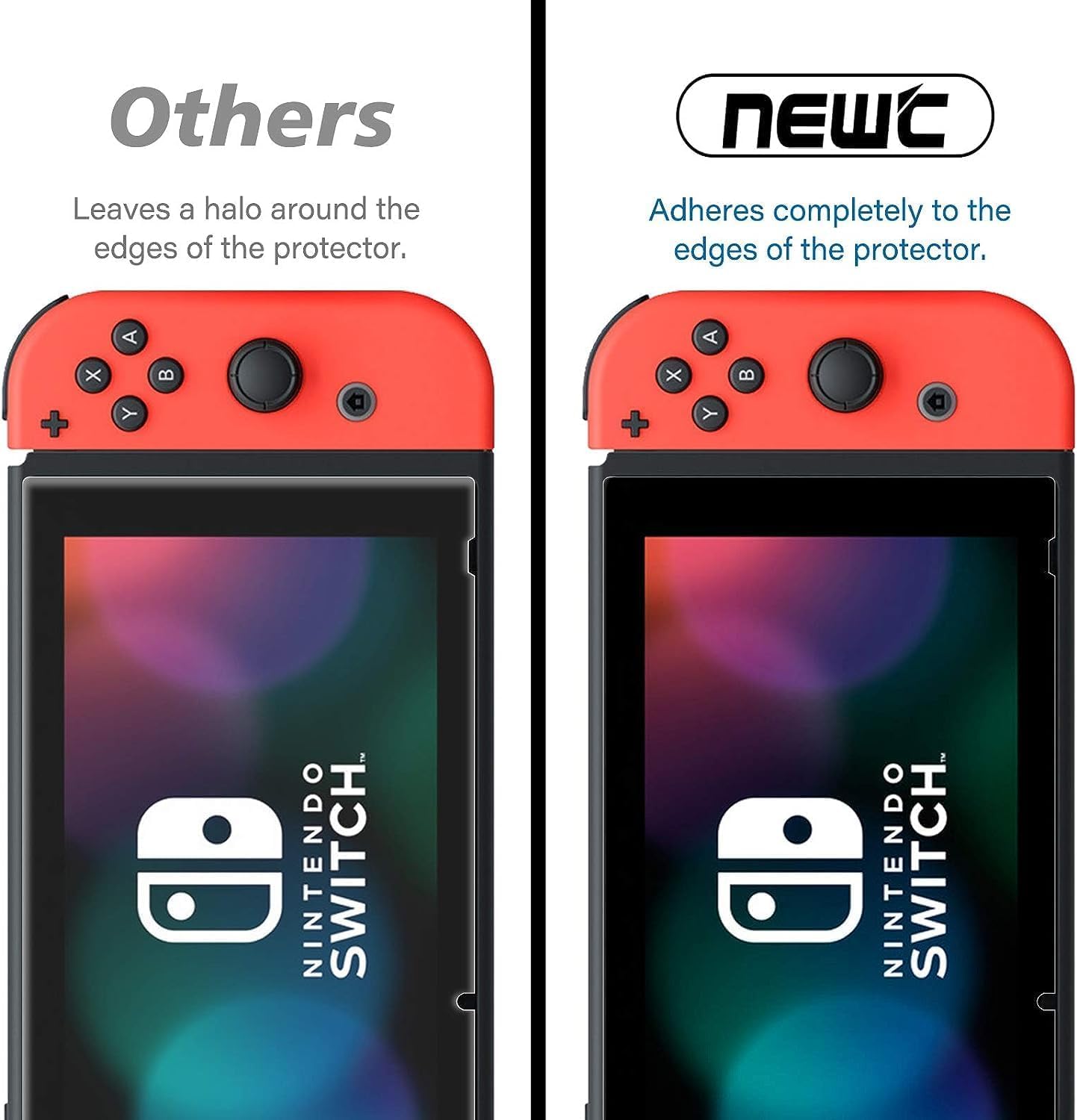 PROTECTOR DE PANTALLA NEW'C PARA NINTENDO SWITCH VIDRIO TEMPLADO - 3